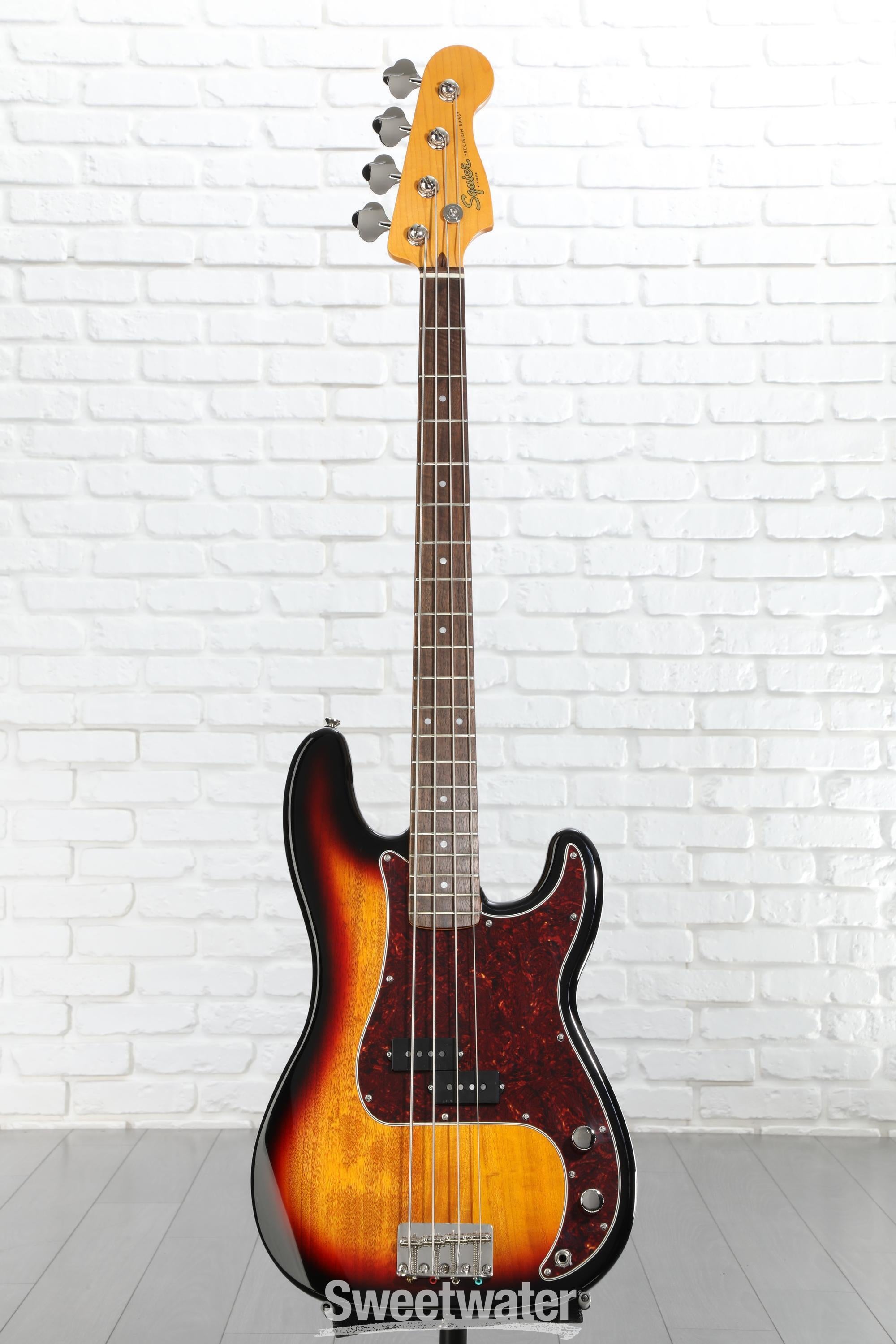 Squier Classic Vibe '60s Precision Bass - 3-Tone Sunburst | Sweetwater