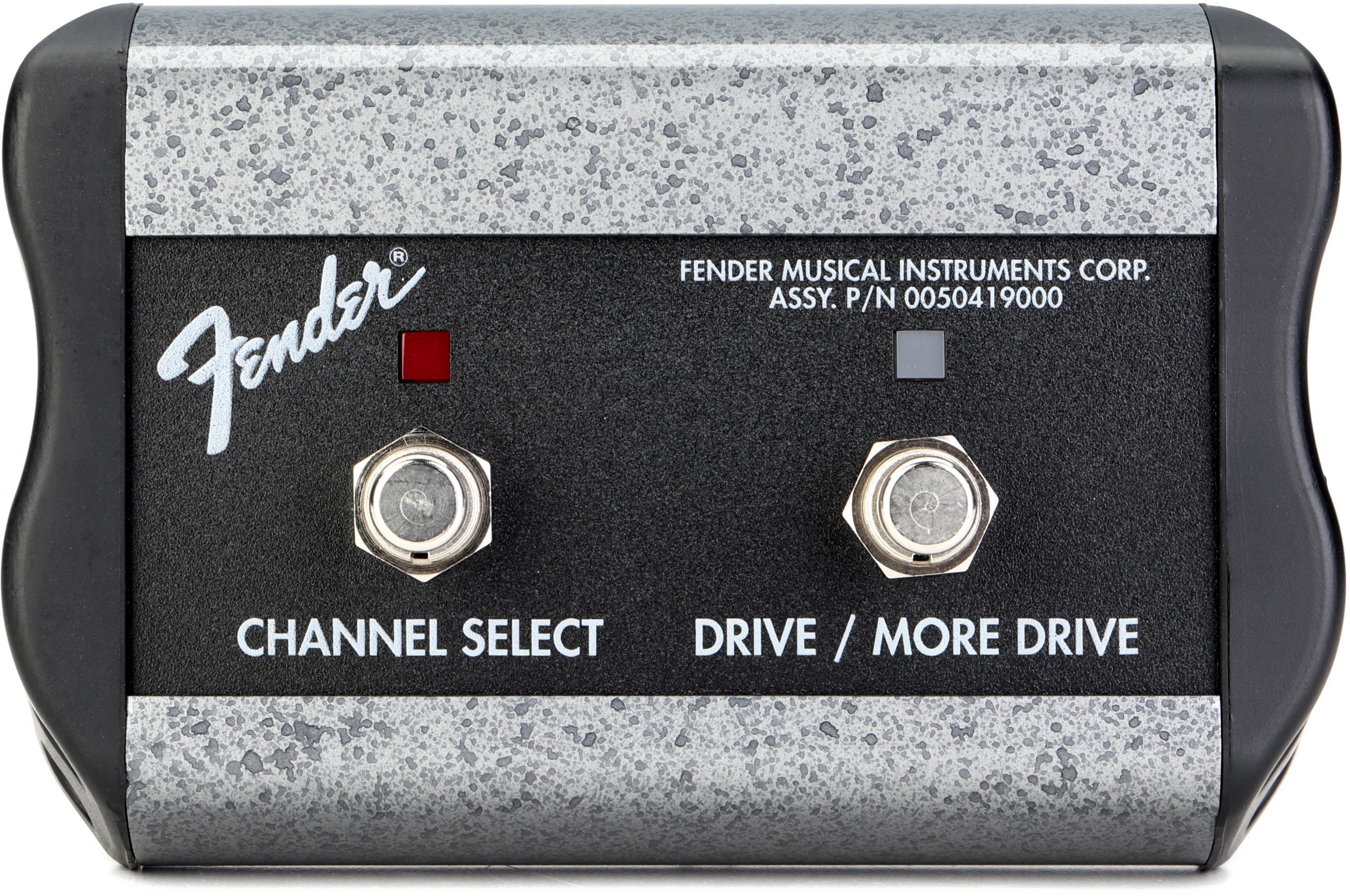 Photo of Fender 2-button Channel/Drive/More Drive Footswitch