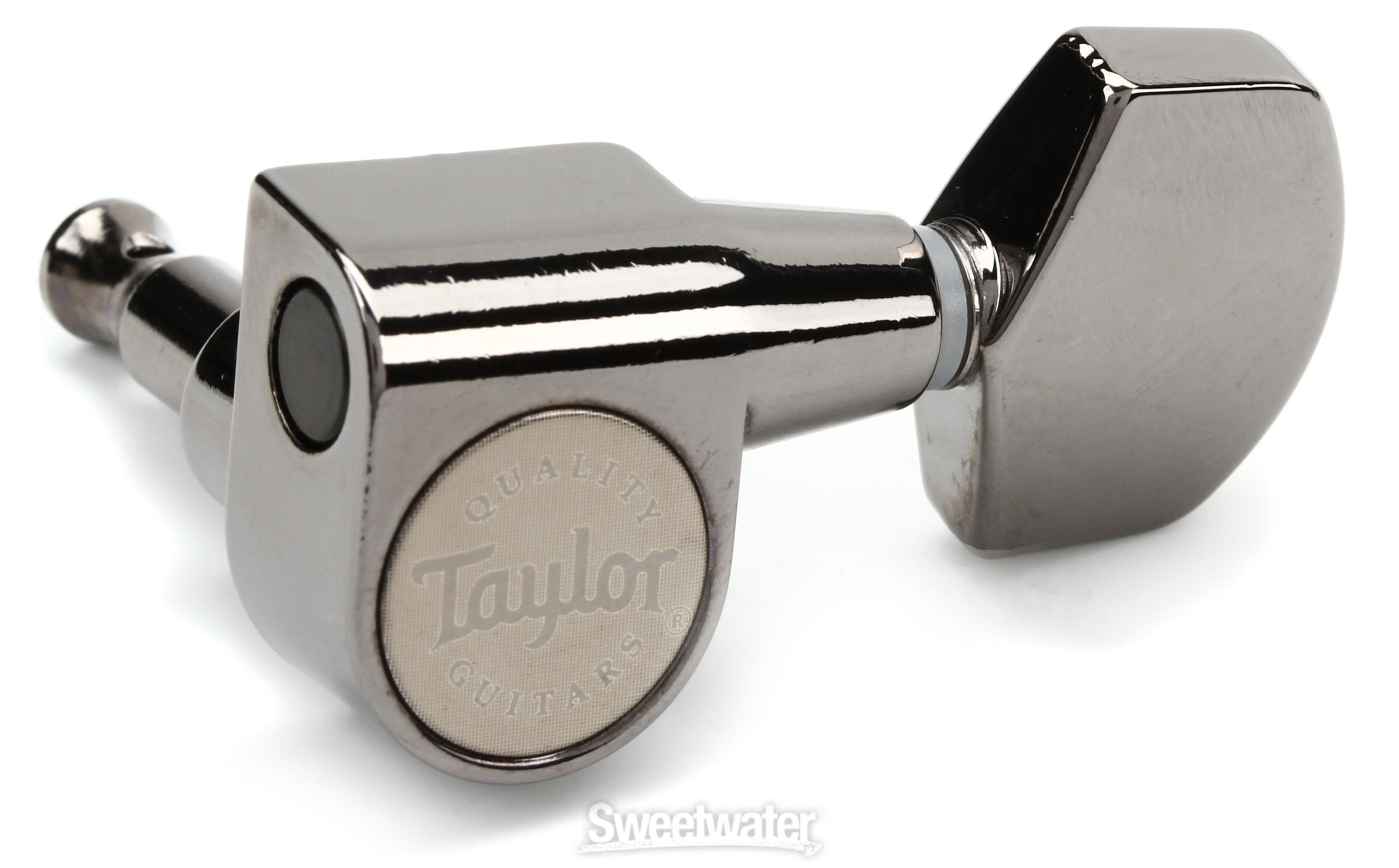 Taylor 6-string Guitar Tuners 1:18 Ratio - Smoked Nickel | Sweetwater