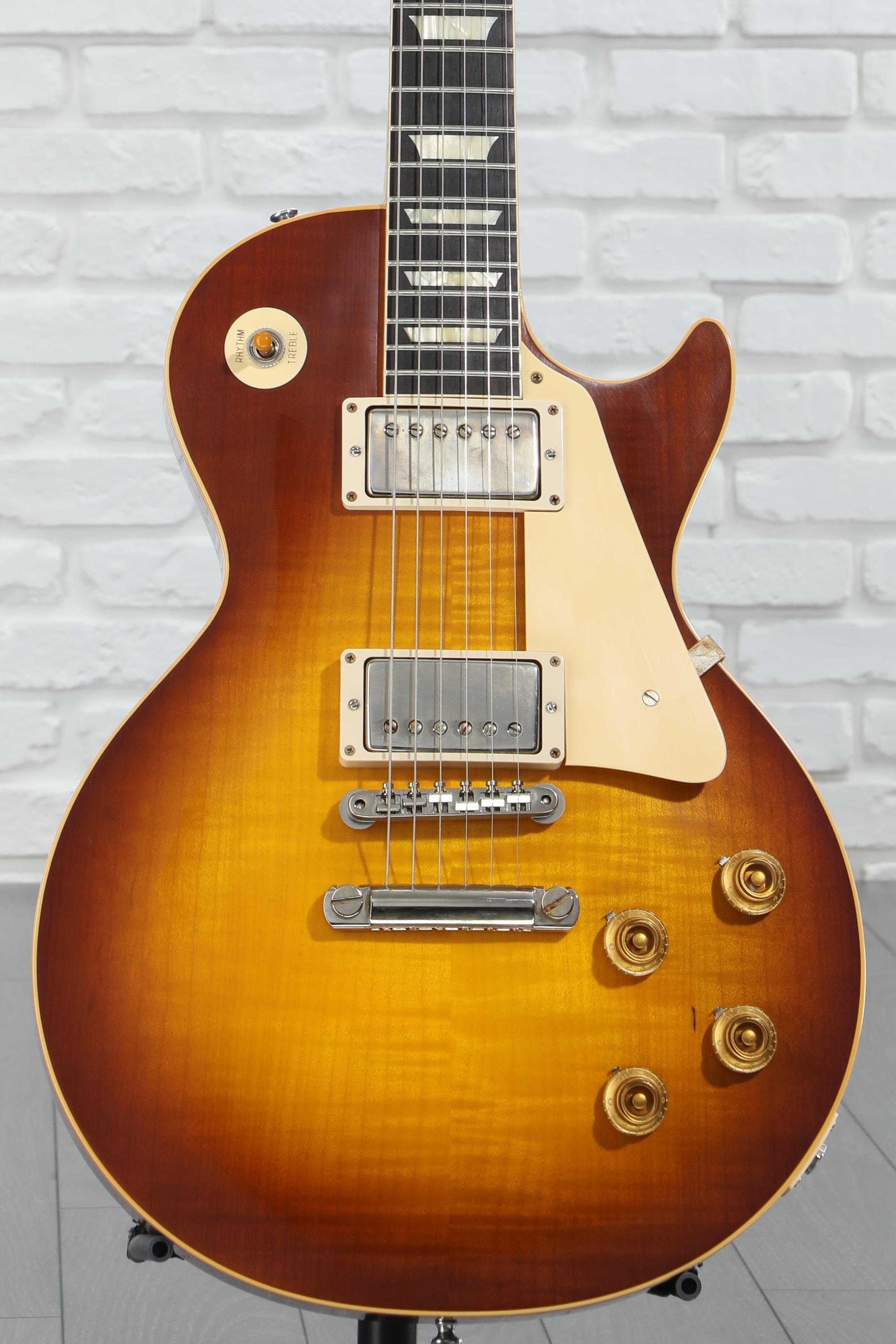ギター Gibson Custom Shop 1959 StandardHistoric 1959 Les Paul Standard Reissue, Iced Tea Burst | Gibson