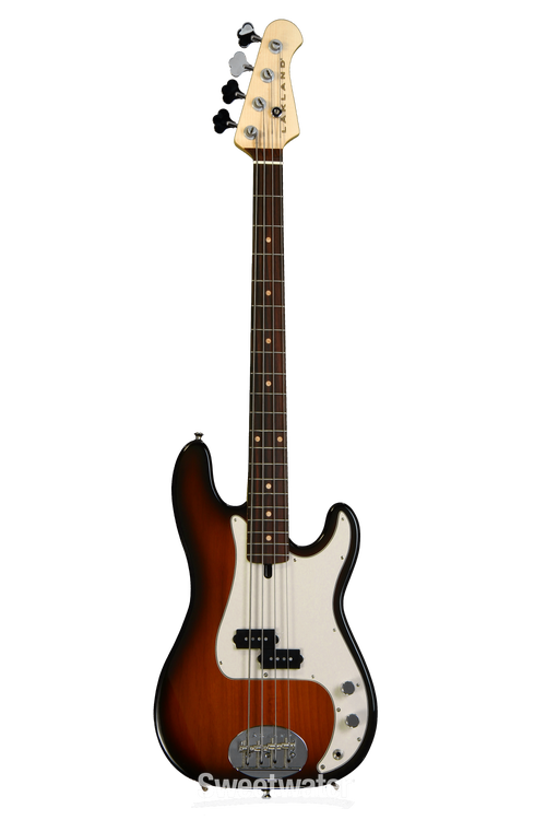 Lakland USA Classic 44-64 Bass Guitar - Tobacco Sunburst with Rosewood  Fingerboard