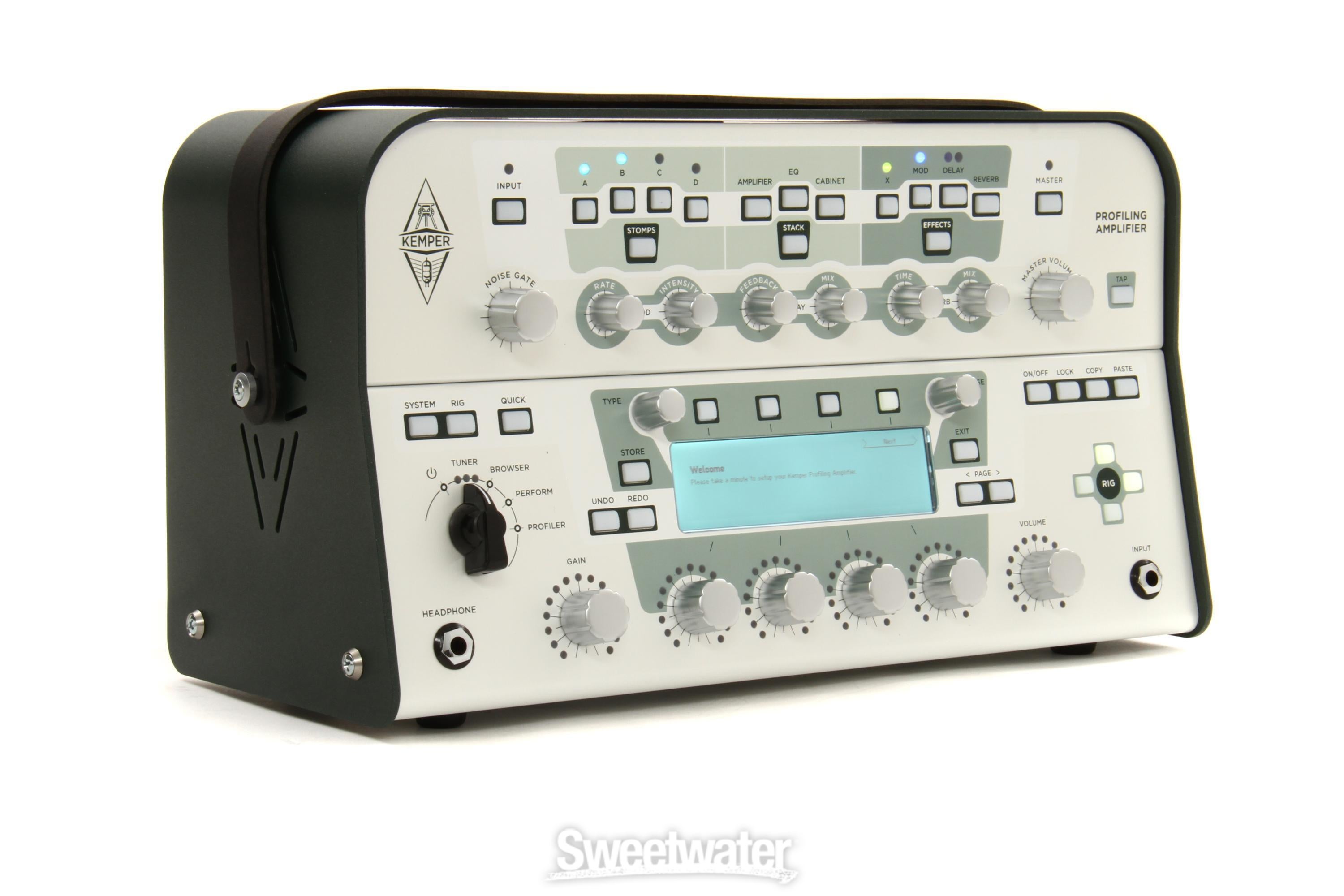 Kemper Profiler Head + Profiler Remote - White Reviews | Sweetwater