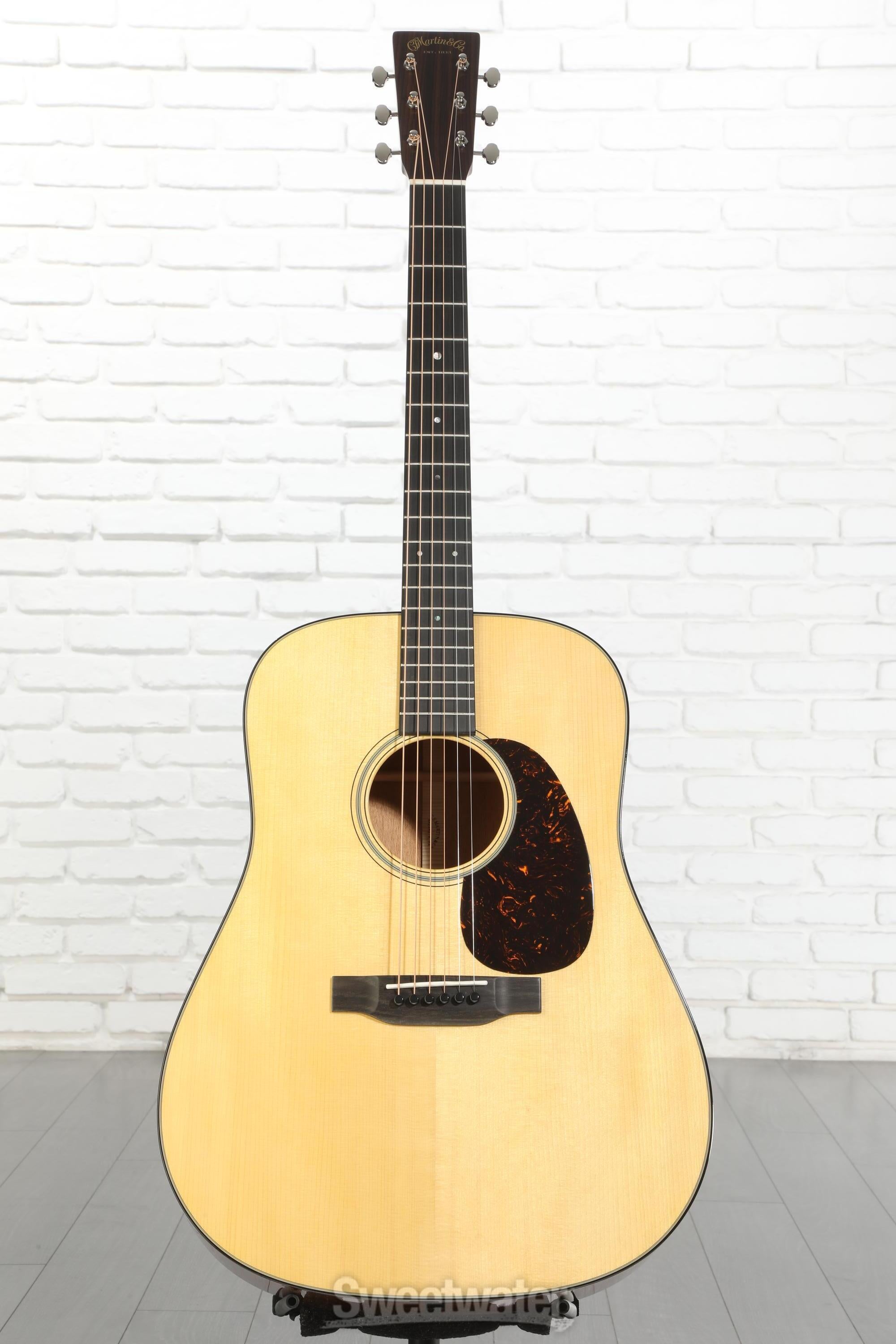 Martin Custom Shop D-18 2025 Acoustic Guitar - Natural | Sweetwater