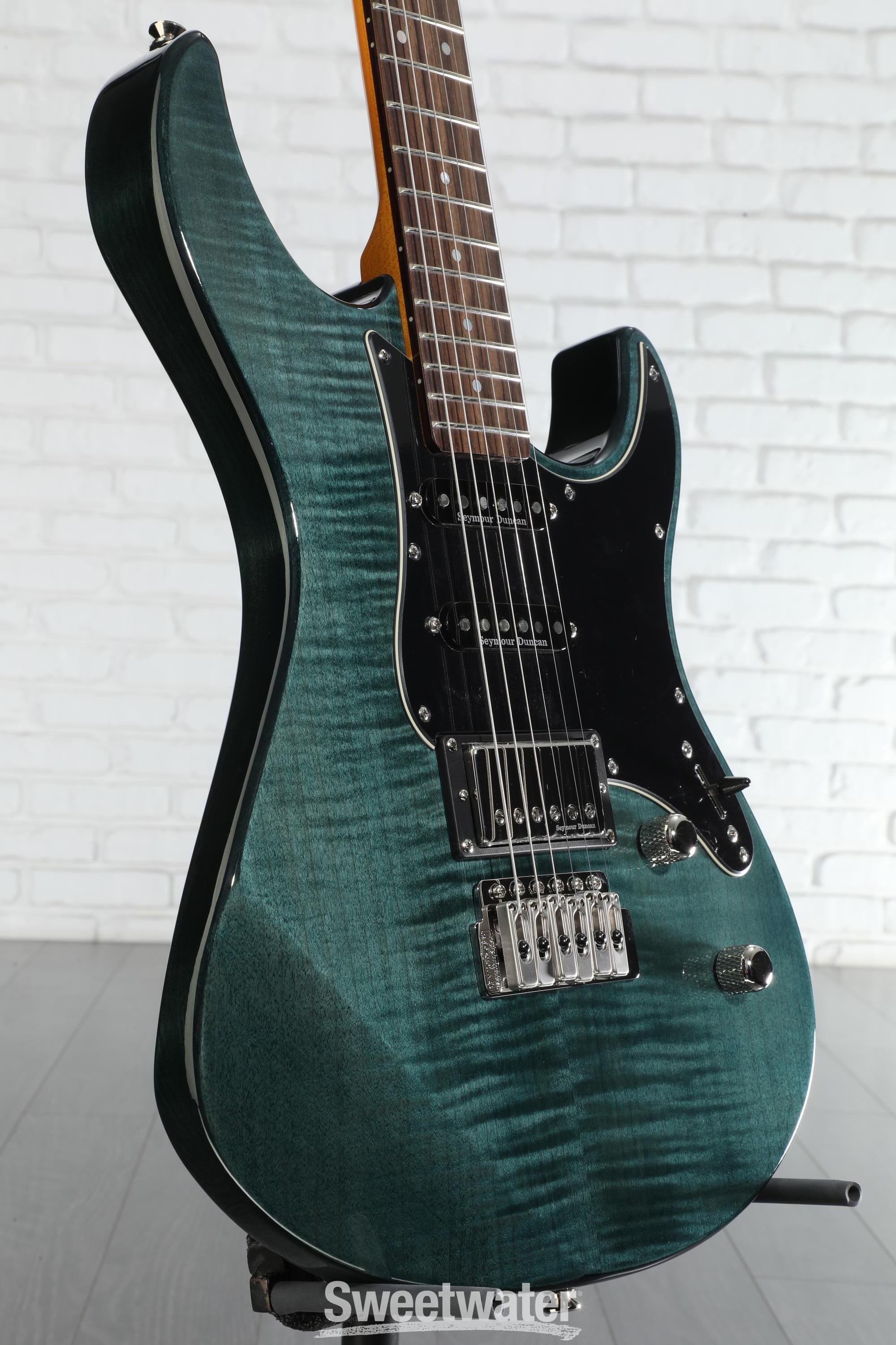 Yamaha Pacifica PAC612VIIFM Electric Guitar - Indigo Blue | Sweetwater