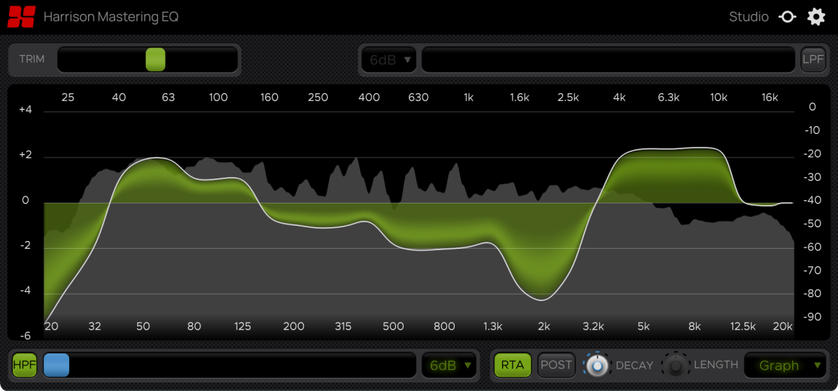 Photo of Harrison Audio Mastering EQ Plug-in
