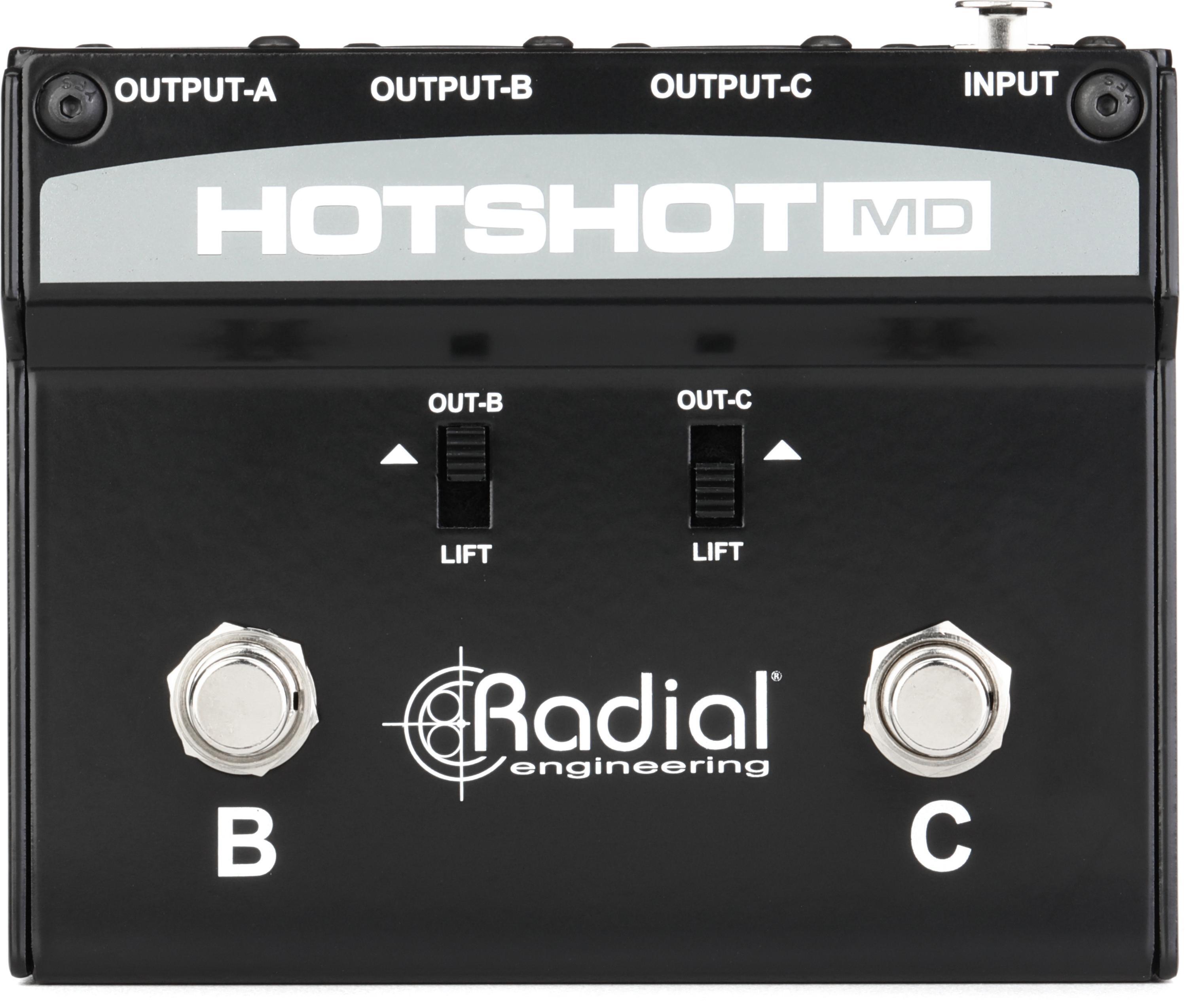 Radial BigShot EFX Effects Loop Switcher | Sweetwater