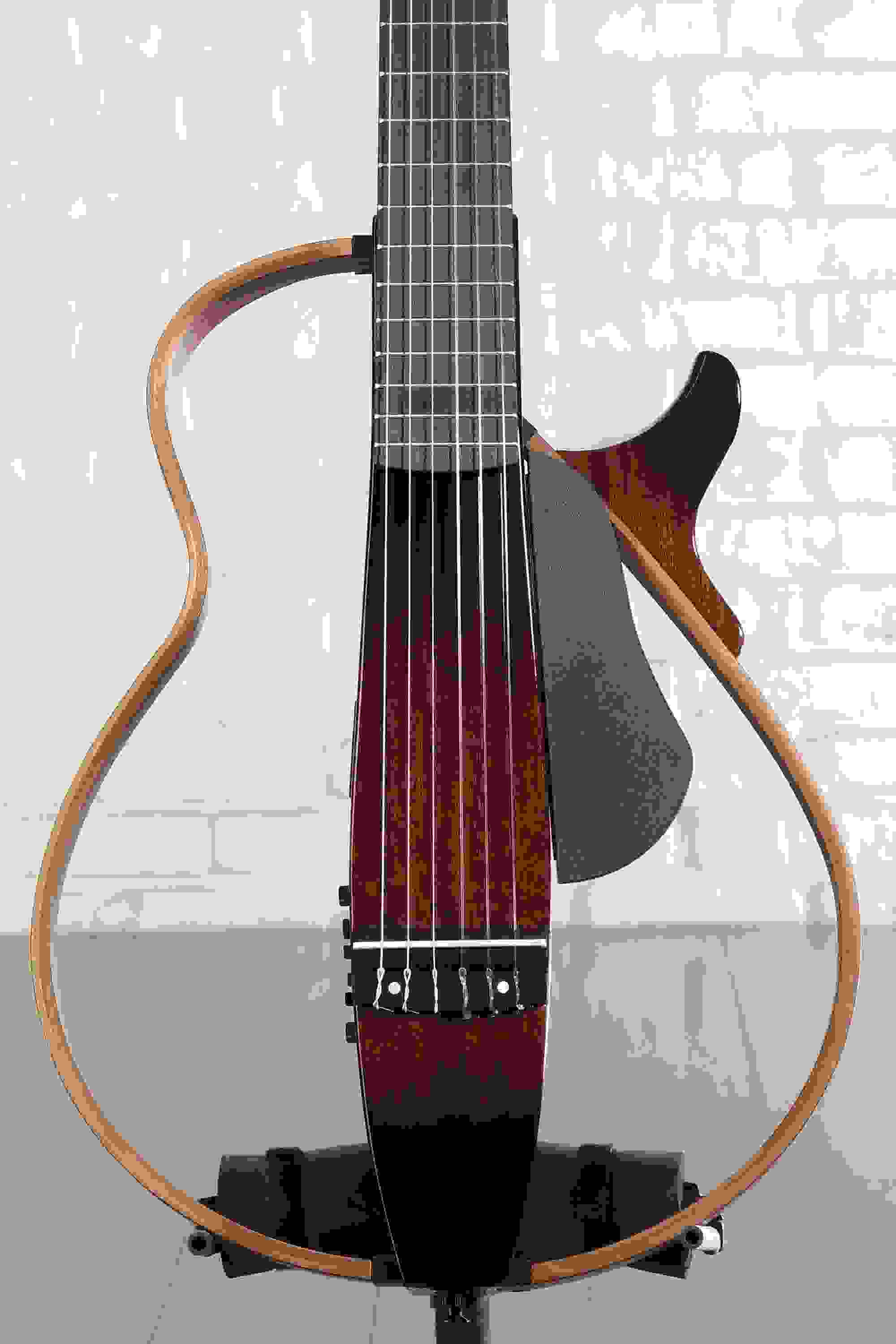 Yamaha SLG200N Silent Nylon-String Guitar - Tobacco Sunburst