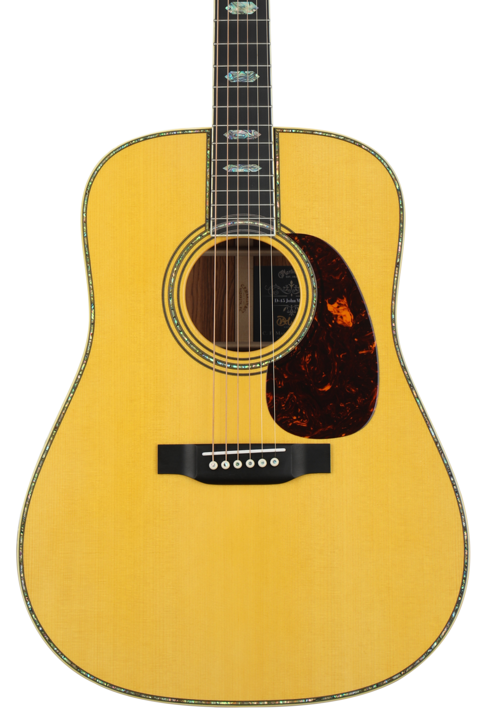 Martin D-45 John Mayer - Natural | Sweetwater, image size:2000x3000