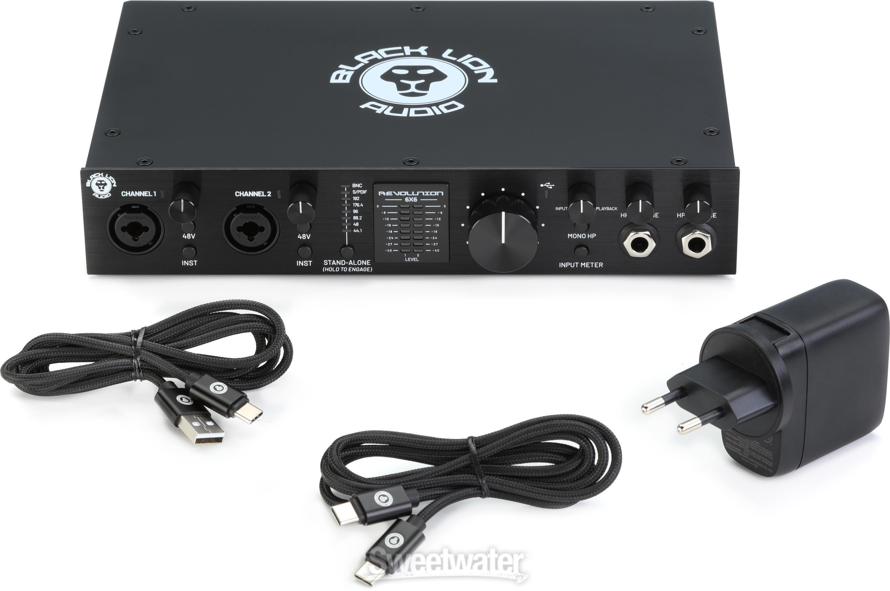 Black Lion Audio Revolution 6x6 USB Audio Interface Reviews