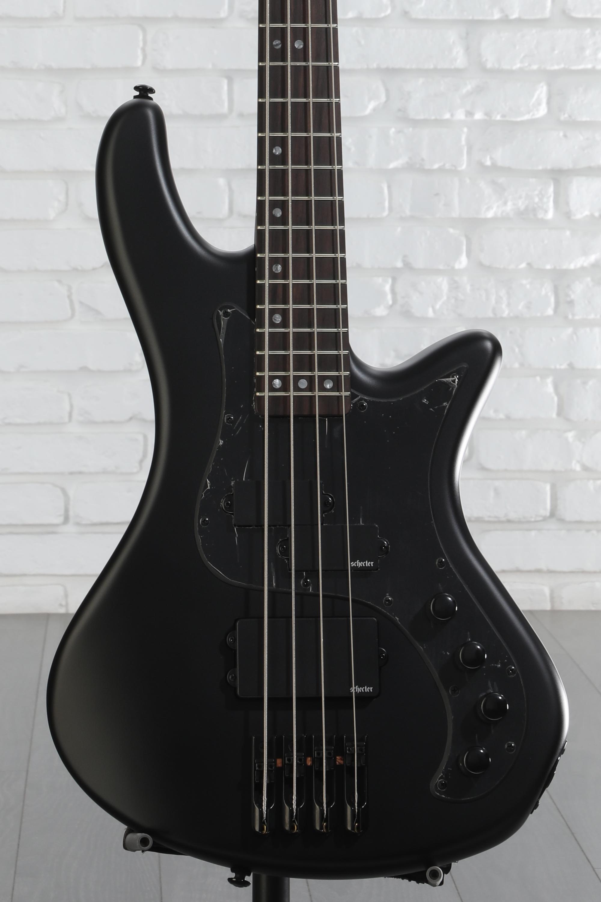 ベース Schecter STILETTO EXTREME-4 Amazon.com: Schecter Stiletto Extreme 4 Bass Guitar - Black