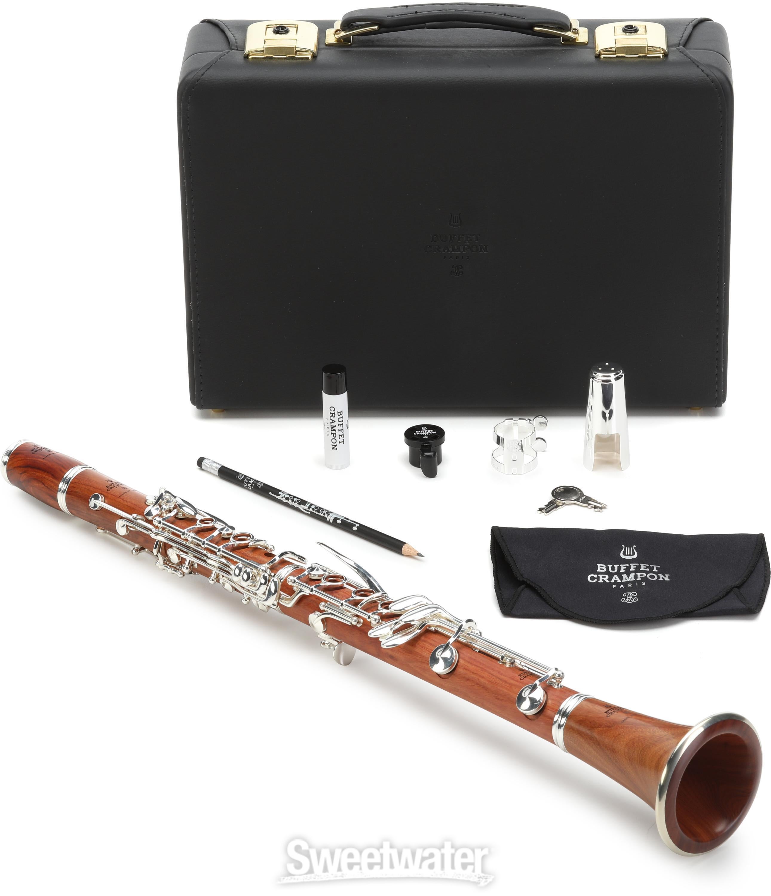 Buffet Crampon R13 Mopane Professional Bb Clarinet Silver plated