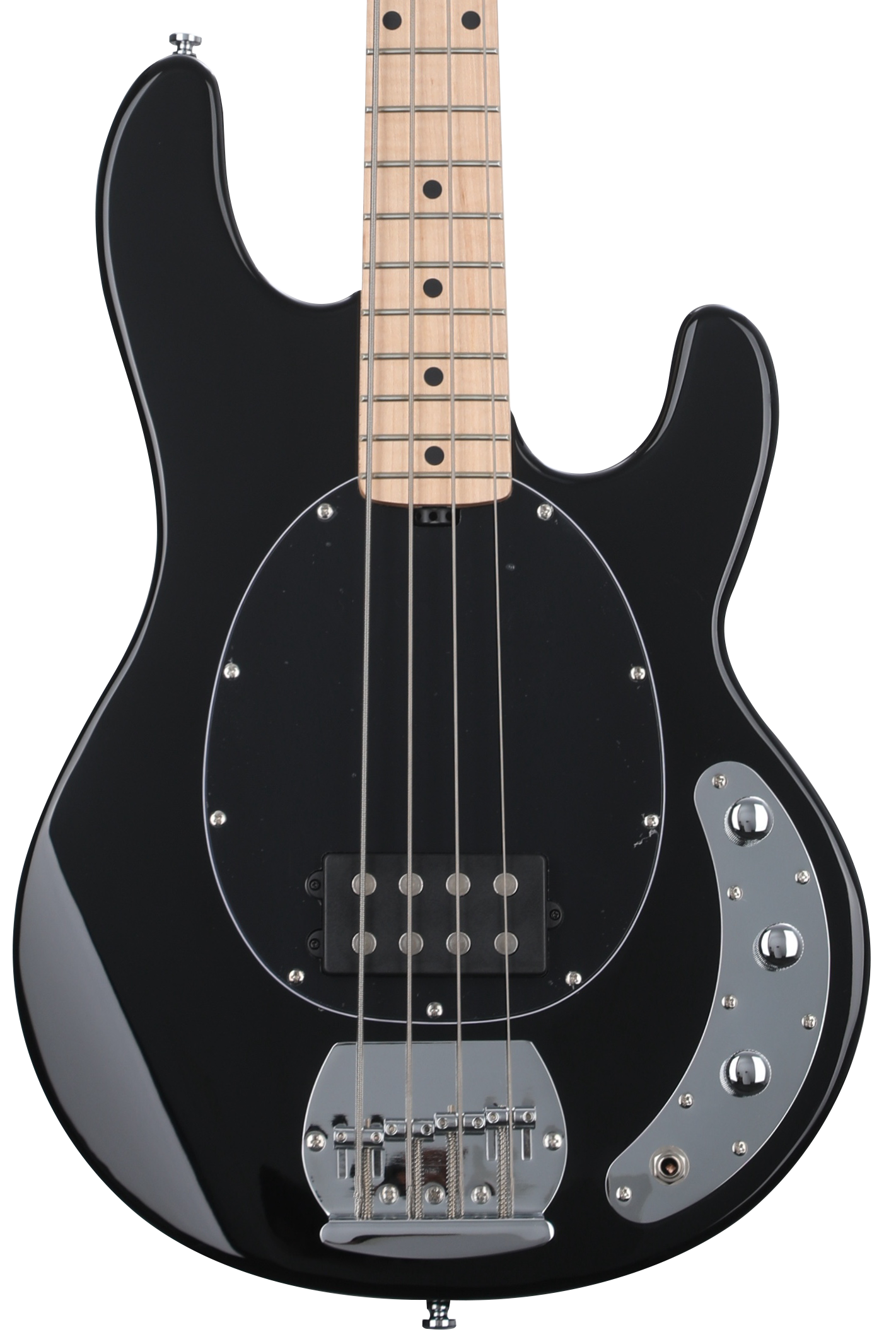 Sterling By Music Man StingRay RAY4 Bass Guitar - Black 