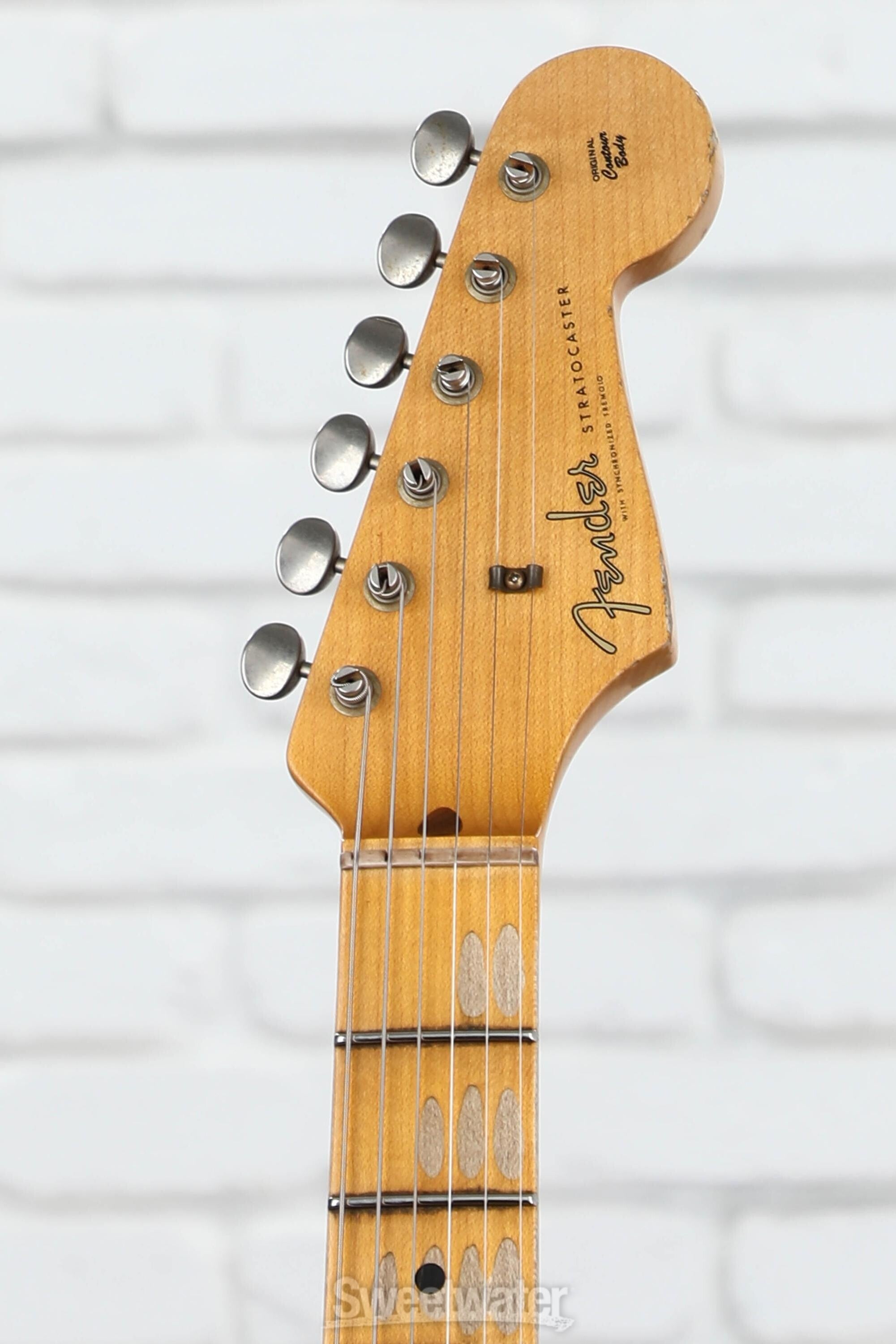 Fender Custom Shop Limited-edition '57 Stratocaster Relic - Faded Aged  Daphne Blue