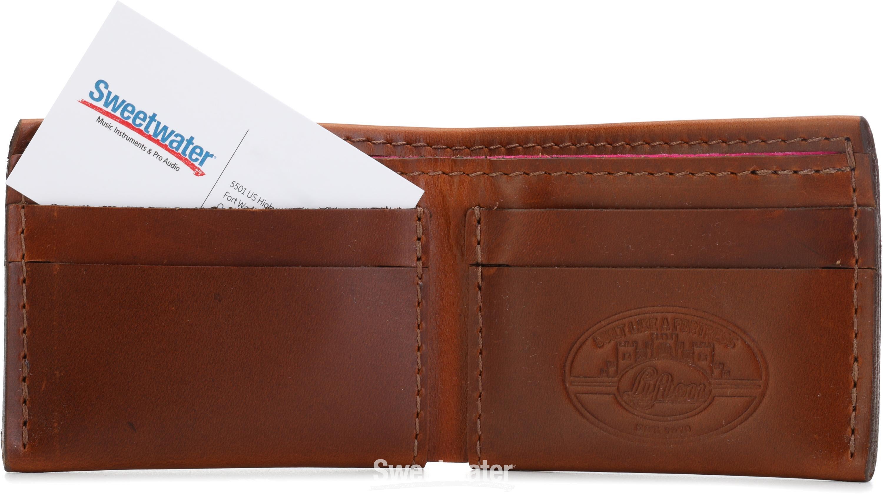 Lifton Leather Wallet, Brown, | Gibson