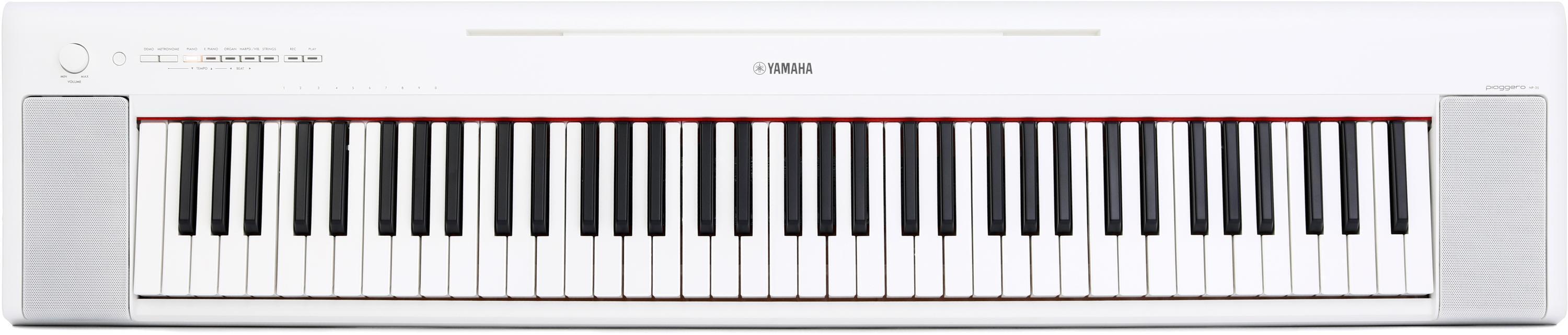 Yamaha Piaggero NP-35 76-key Portable Piano - White | Sweetwater