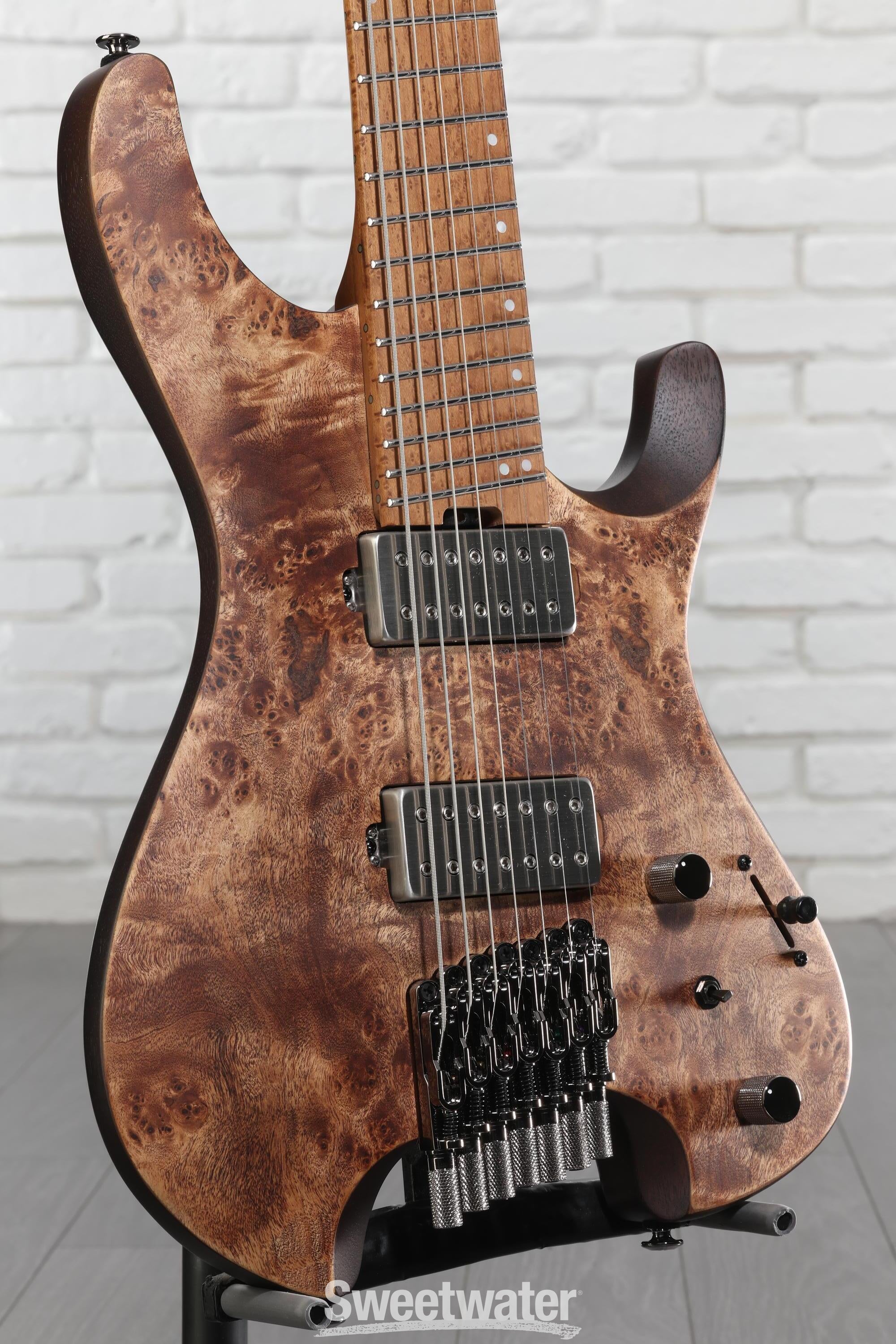 Ibanez QX527PB 7-string Electric Guitar - Antique Brown Stain
