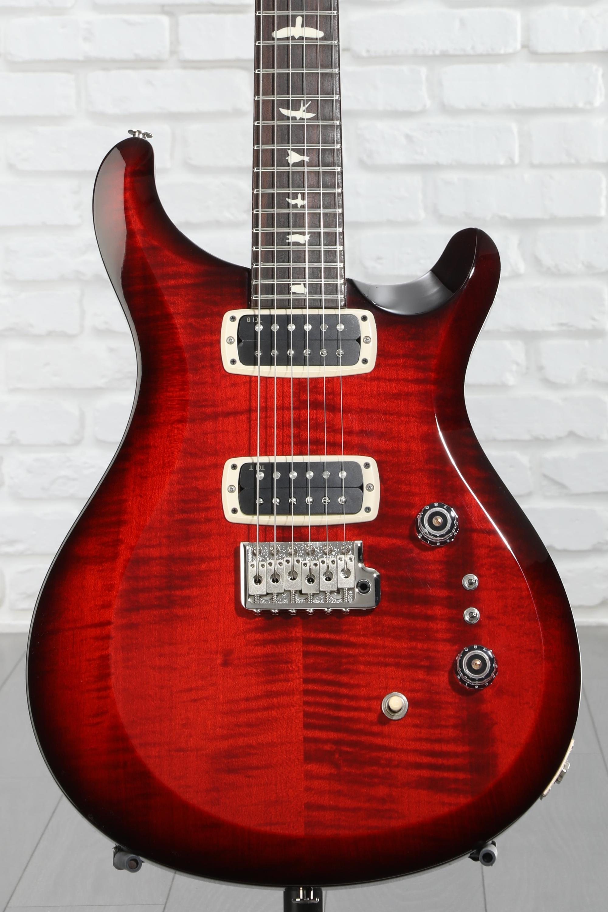 PRS S2 Custom 24-08 Electric Guitar - Fire Red Burst | Sweetwater