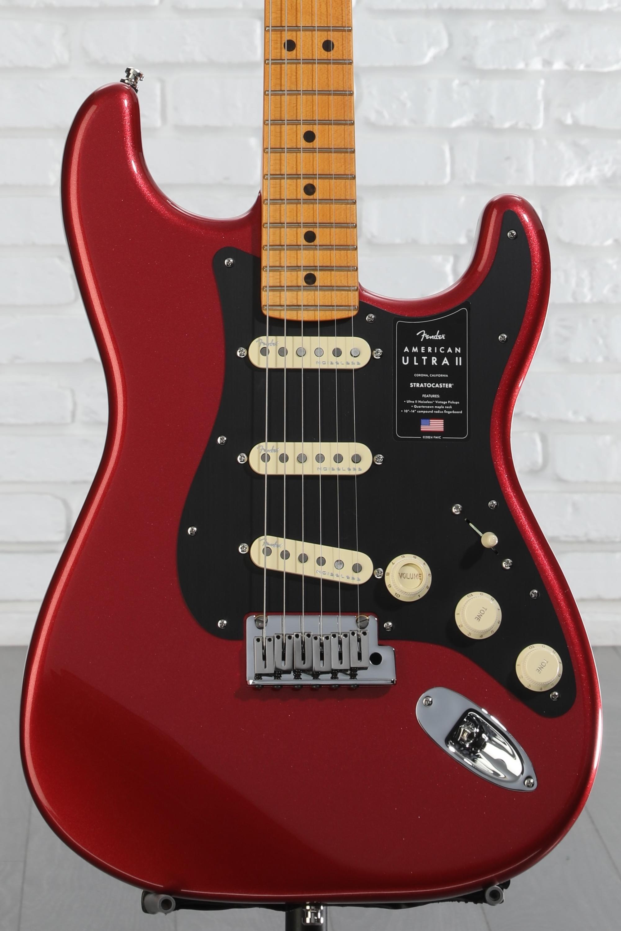 Fender American Ultra II Stratocaster Electric Guitar - Sinister