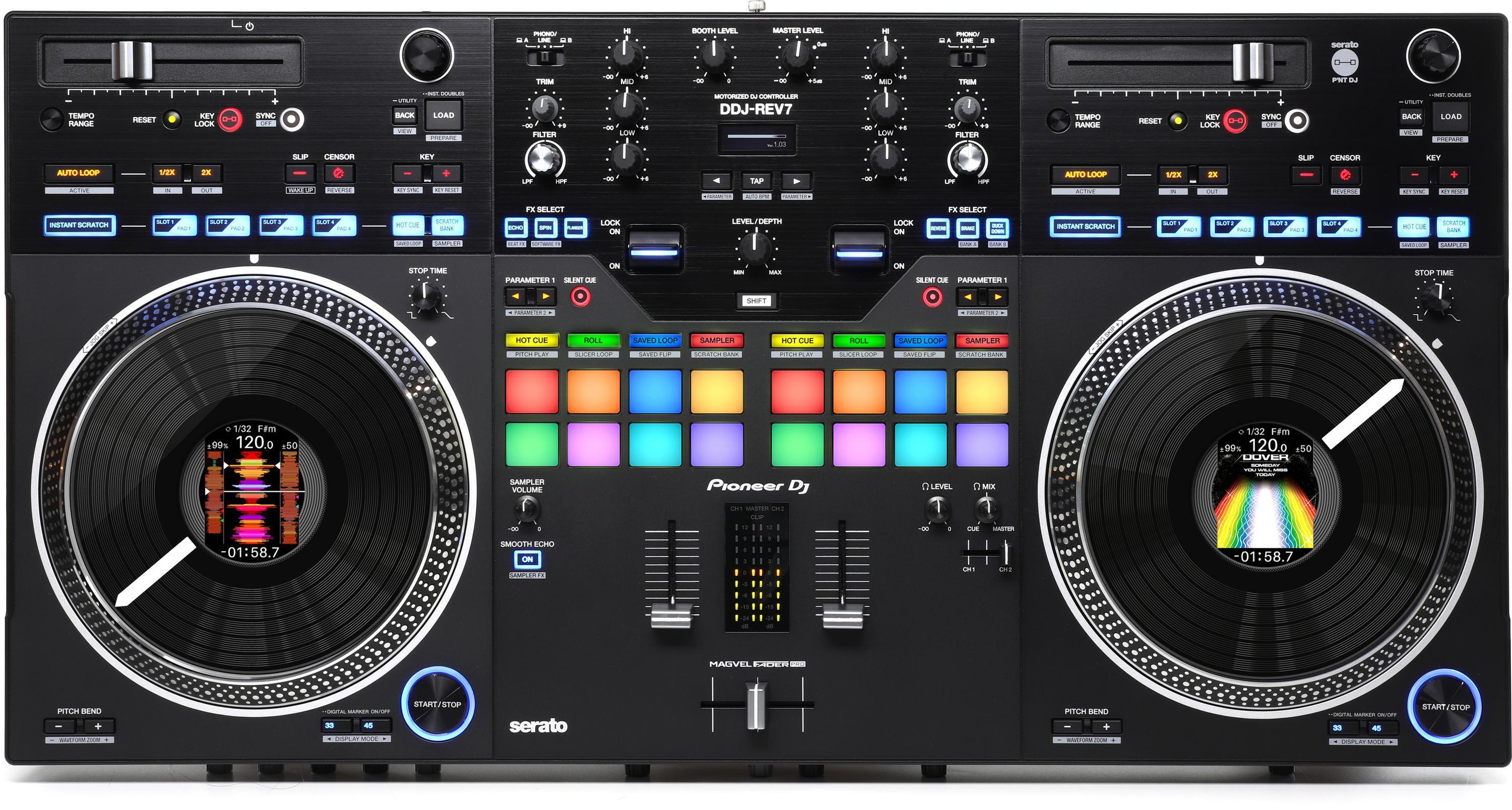 DDJ-REV7 2-deck Serato DJ Controller - Sweetwater