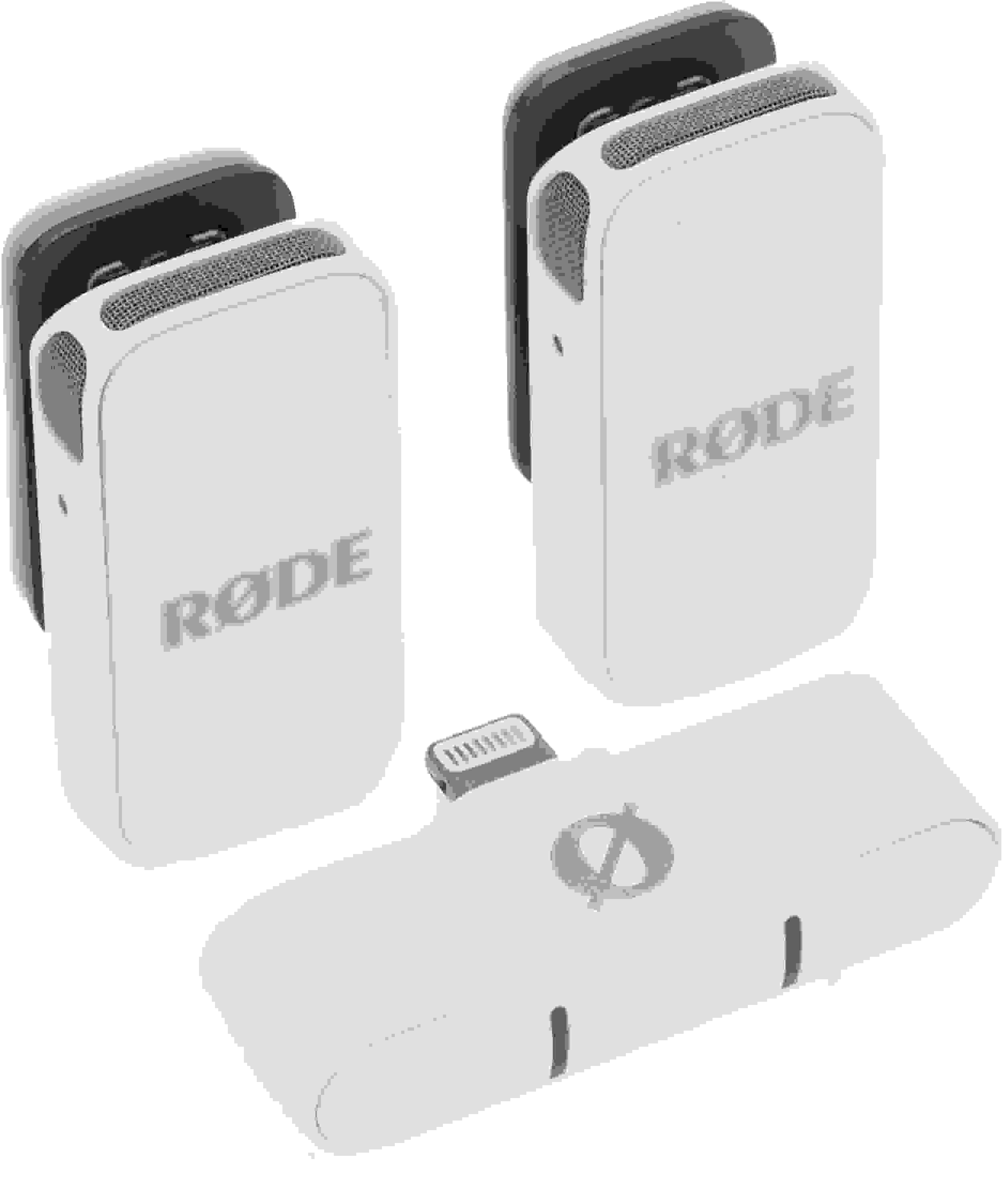 Rode Wireless Micro Microphone Kit - Lightning Connector, White