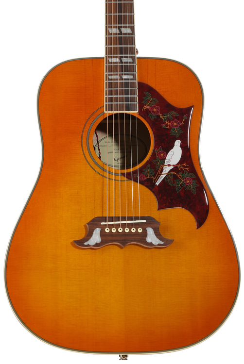 Epiphone Dove Studio Acoustic-electric Guitar - Violin Burst