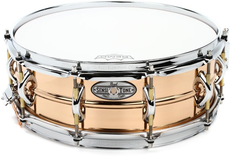 Pearl Sensitone Premium Beaded Phosphor Bronze Snare Drum - 14 x 5 inch