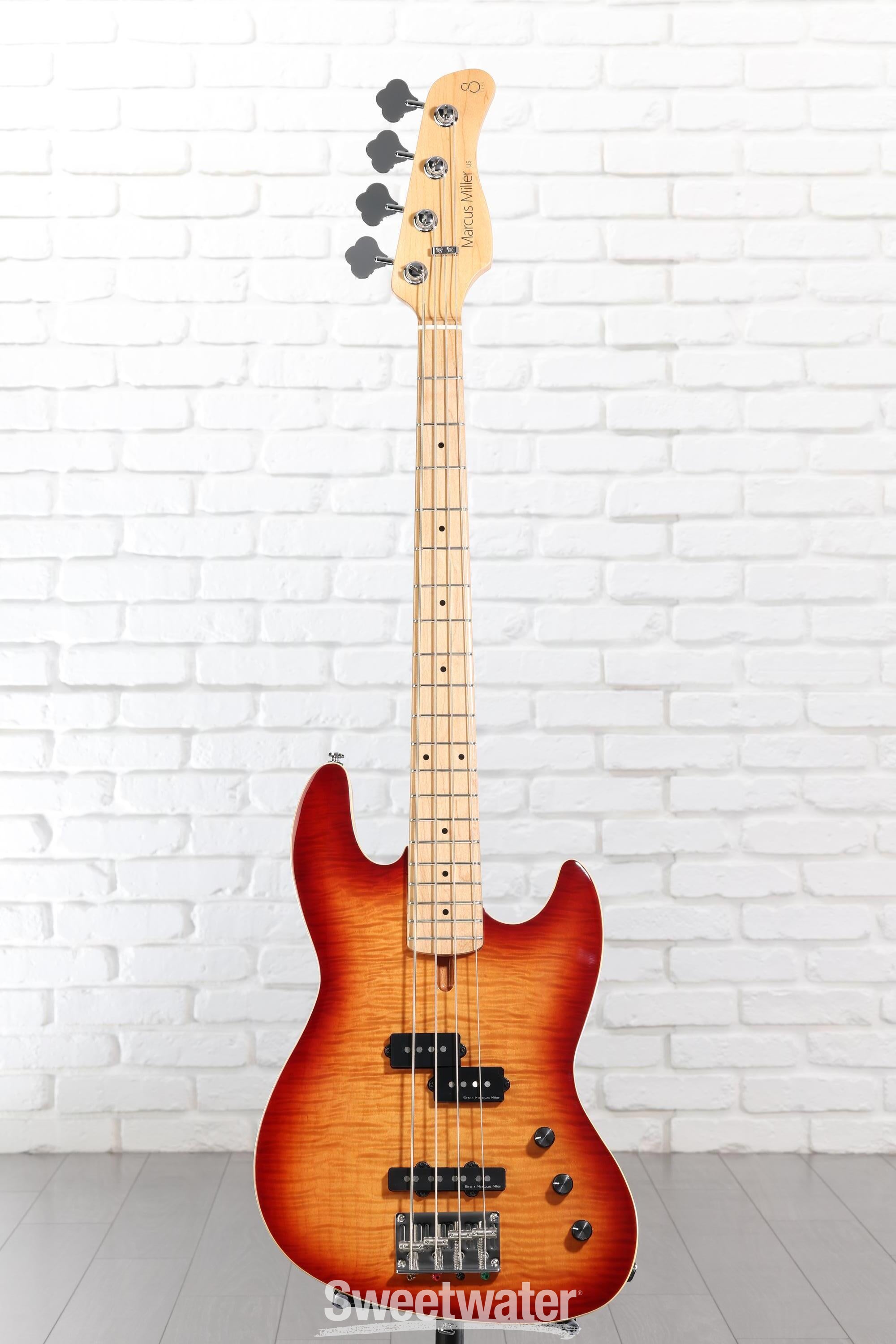 Sire Marcus Miller U5 Alder 4-string Bass Guitar - Tobacco