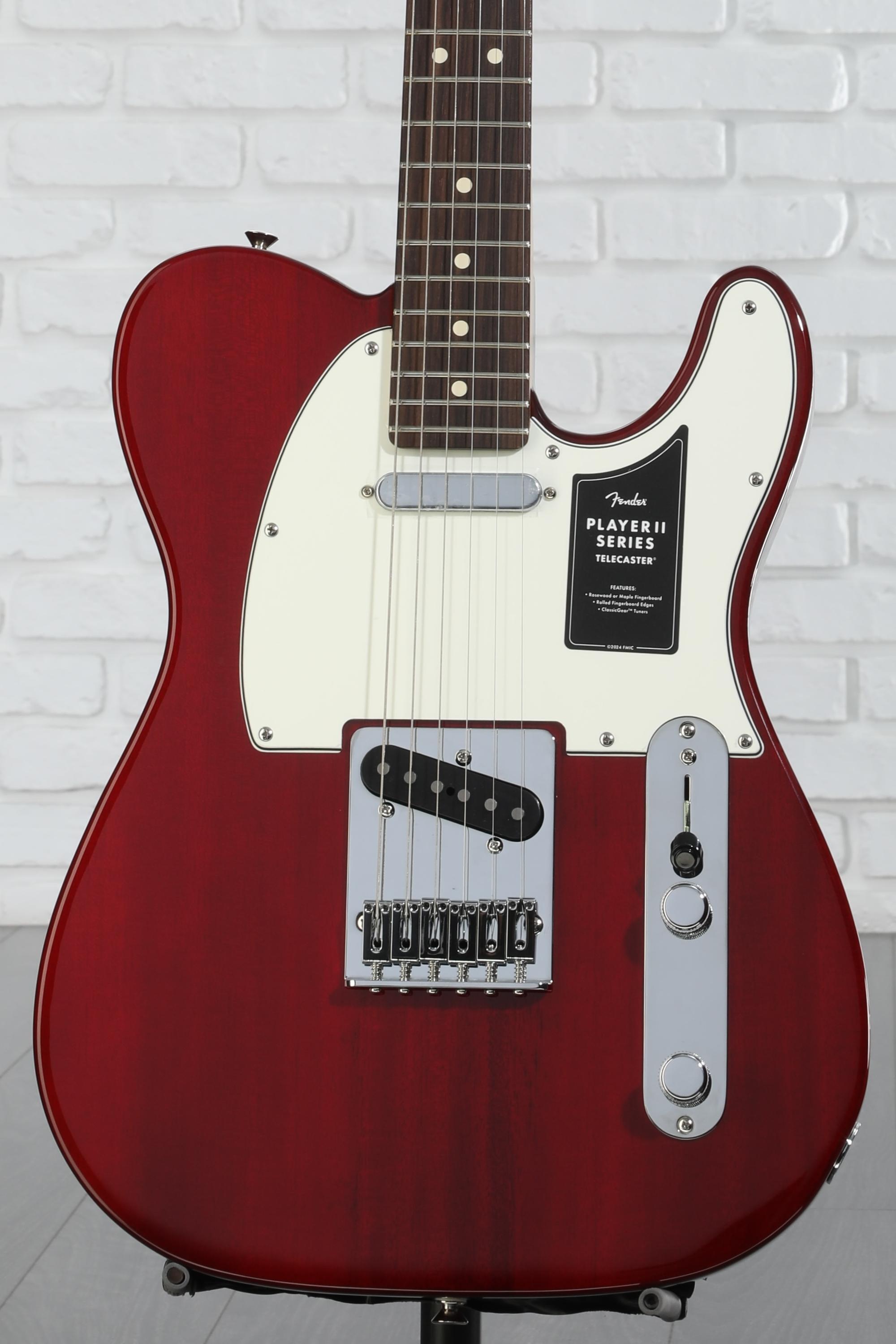 Fender Player II Telecaster Electric Guitar - Transparent