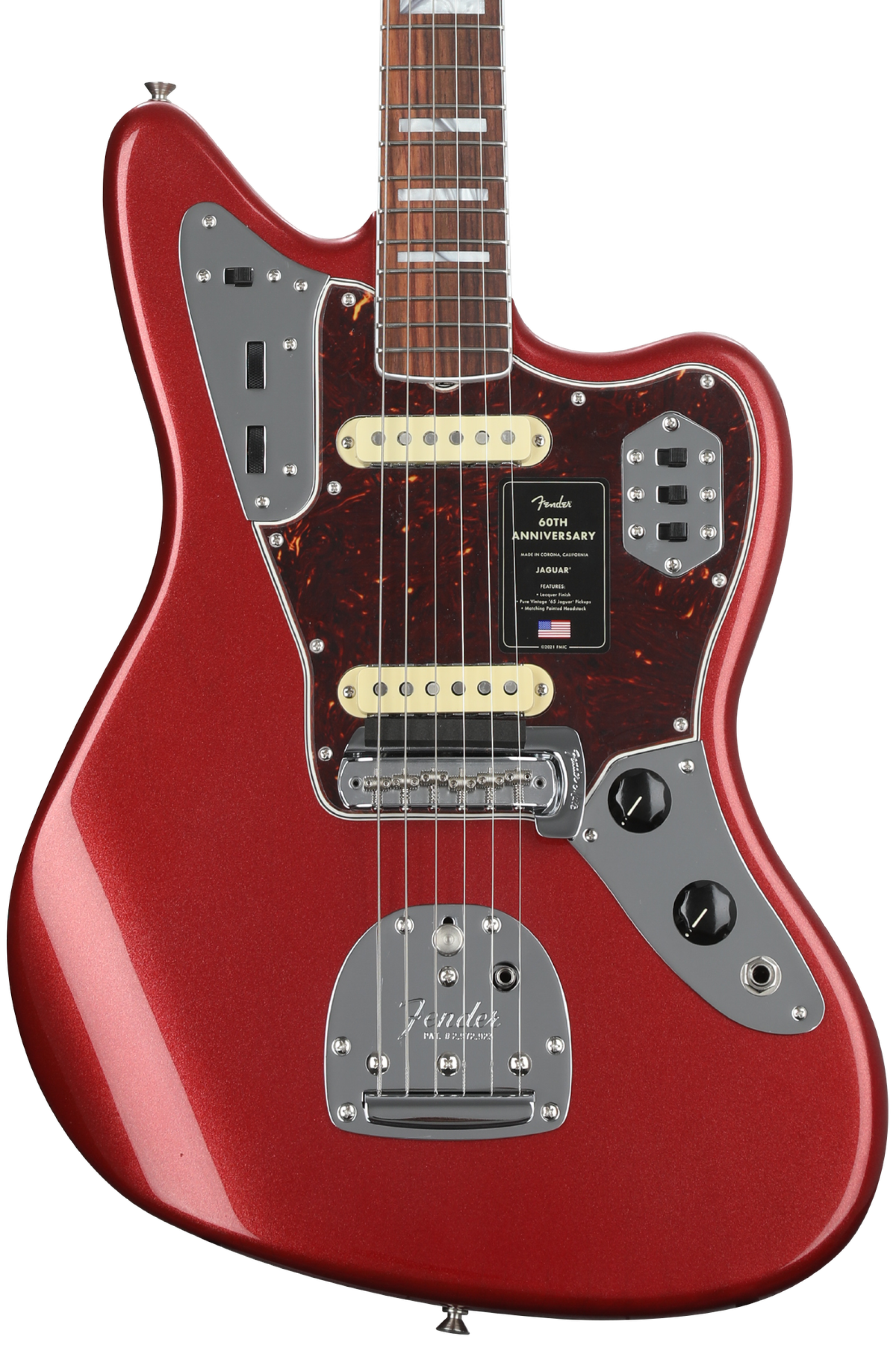 美品　Fender Jaguar レッド 1986 Fender Jaguar '62 Vintage Reissue JG66-75 Candy Apple