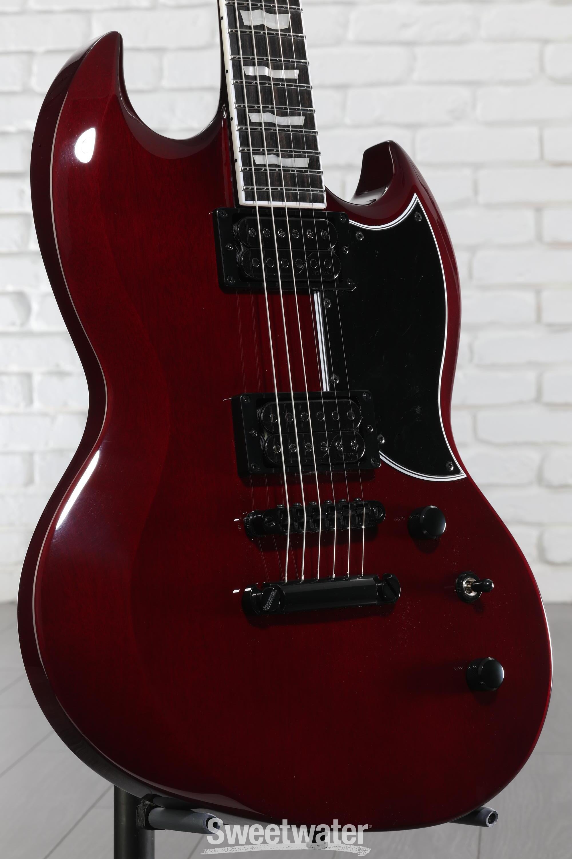 ESP E-II Viper Electric Guitar - See-thru Black Cherry | Sweetwater