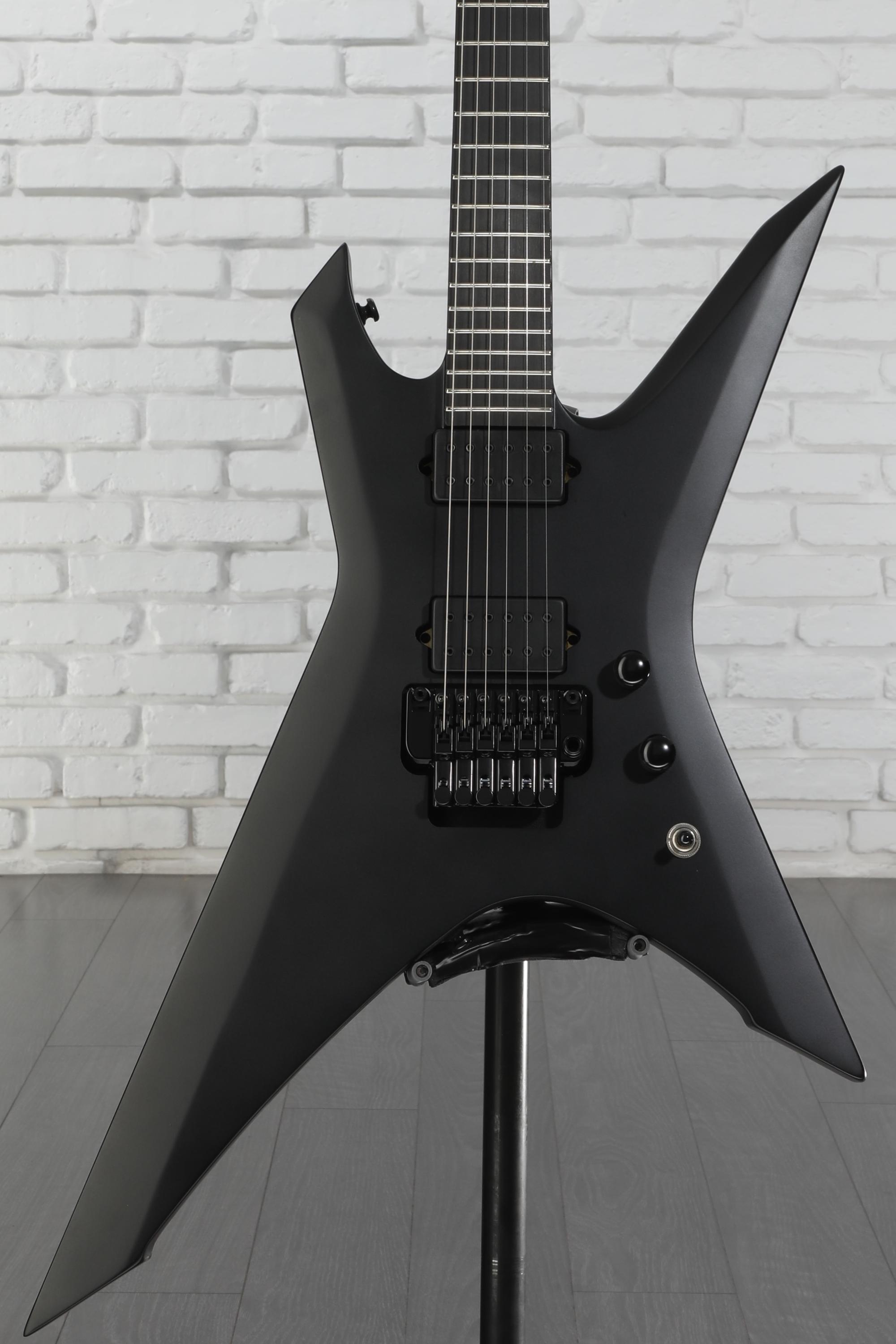 Ibanez Iron Label Xiphos - Black Flat | Sweetwater