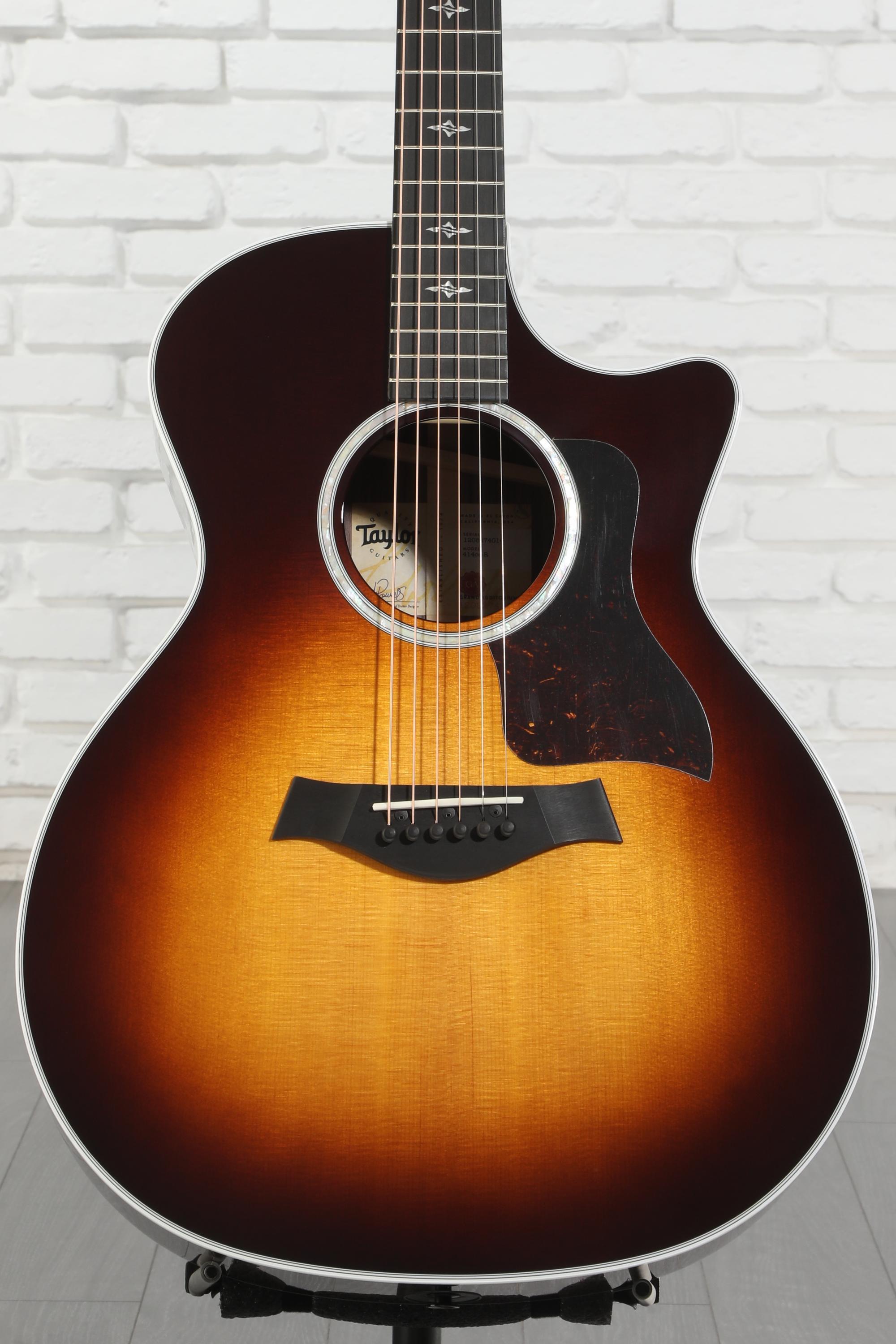 Taylor 414ce-R V-Class Acoustic-electric Guitar - Tobacco Sunburst