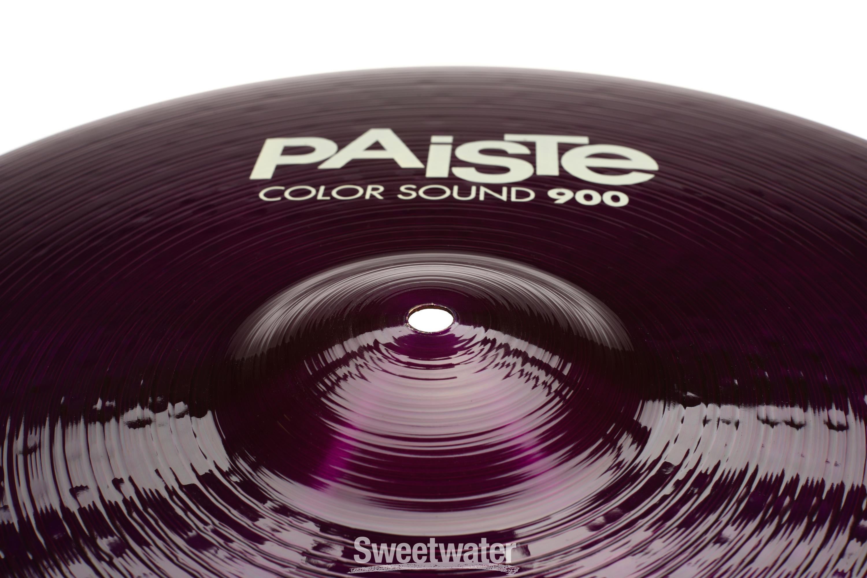 Paiste 20 inch Color Sound 900 Purple Ride Cymbal | Sweetwater