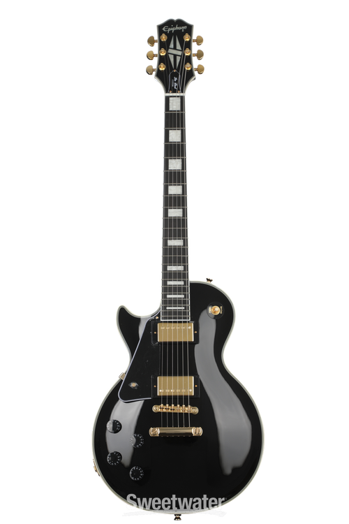 Epiphone Les Paul Custom Left-handed | Sweetwater Epiphone Les Paul Custom Left-handed | Sweetwater