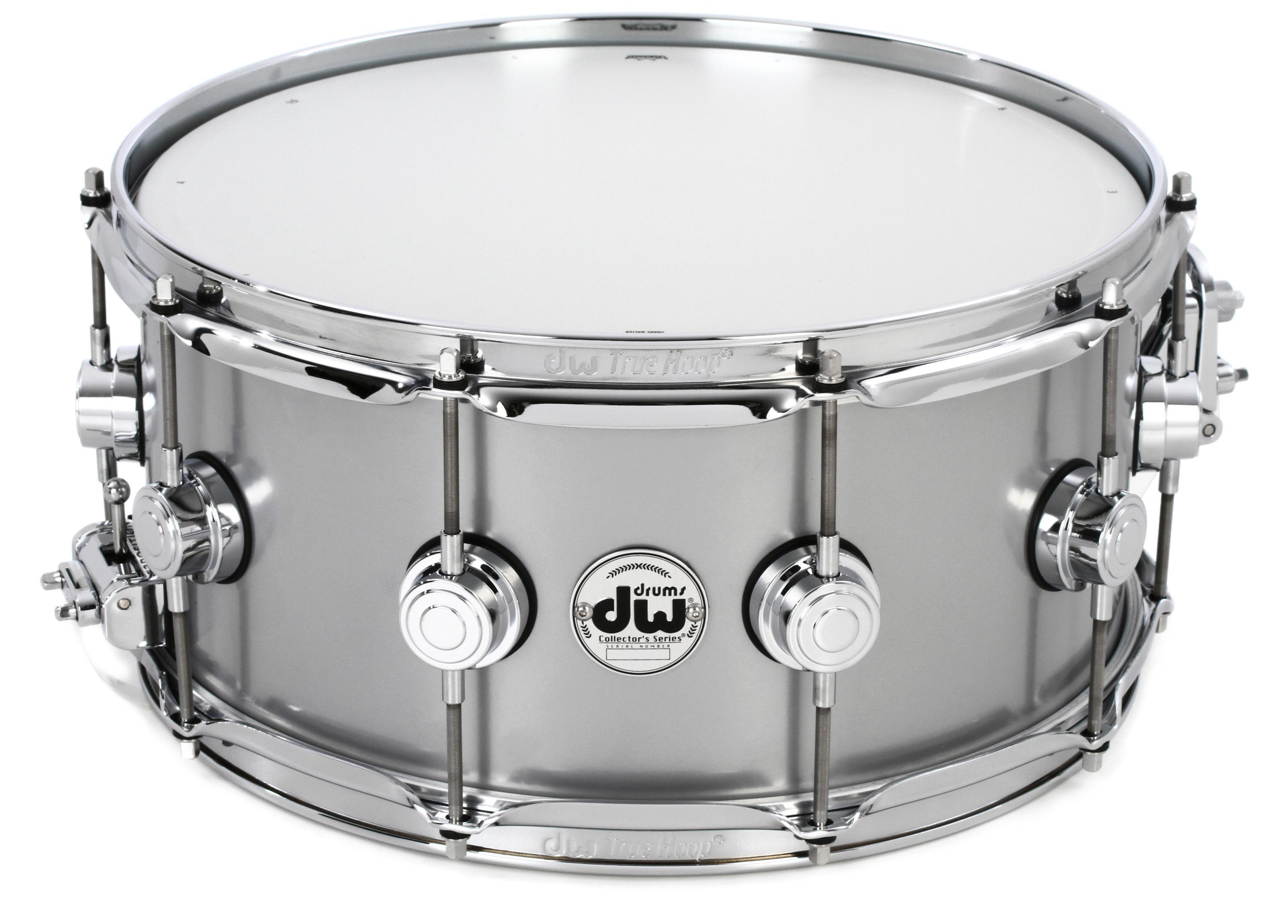 DW Drums' first full Stainless Steel drum set 