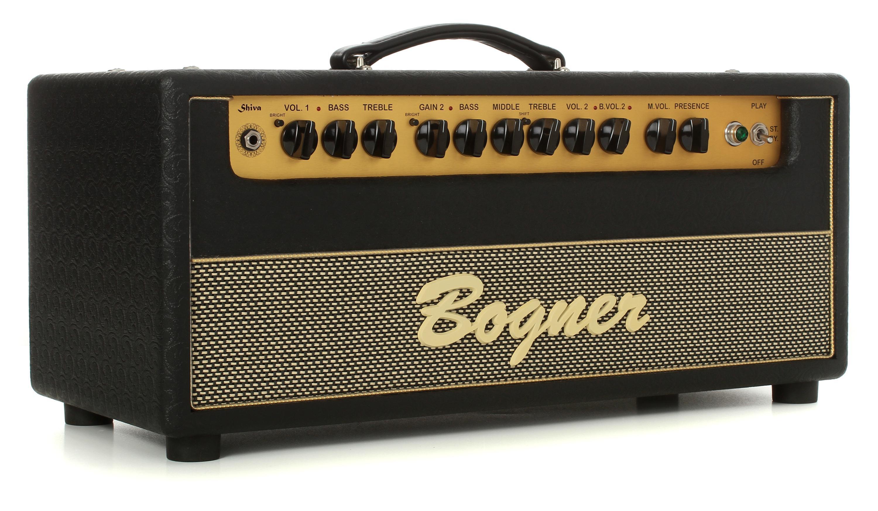 Bogner Shiva 6L6 60-watt Tube Head with 6L6 Tubes and Dual Reverb