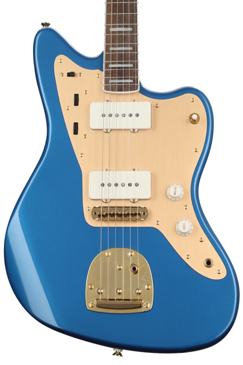 Squier 40th Anniversary Gold Edition Jazzmaster - Lake Placid Blue