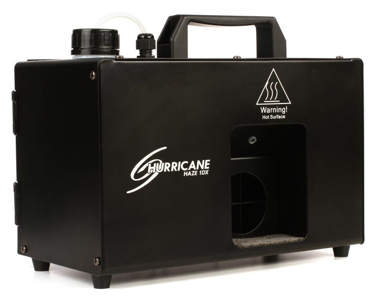 Chauvet DJ Hurricane Haze 1DX Haze Machine (800 CFM) Essentials Bundle