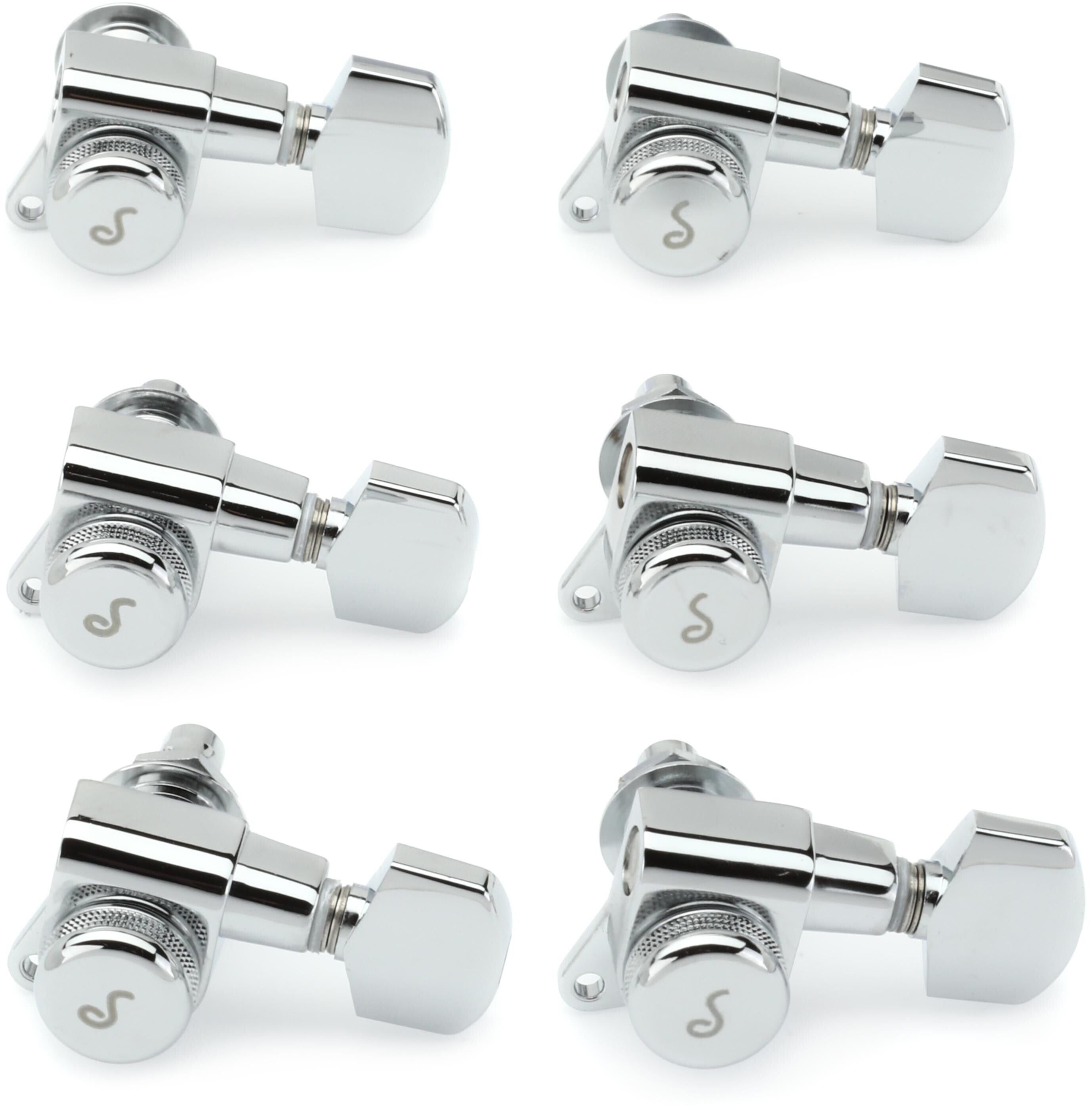 Schaller M6 135 Locking Tuning Machines - 6 in-line, Chrome