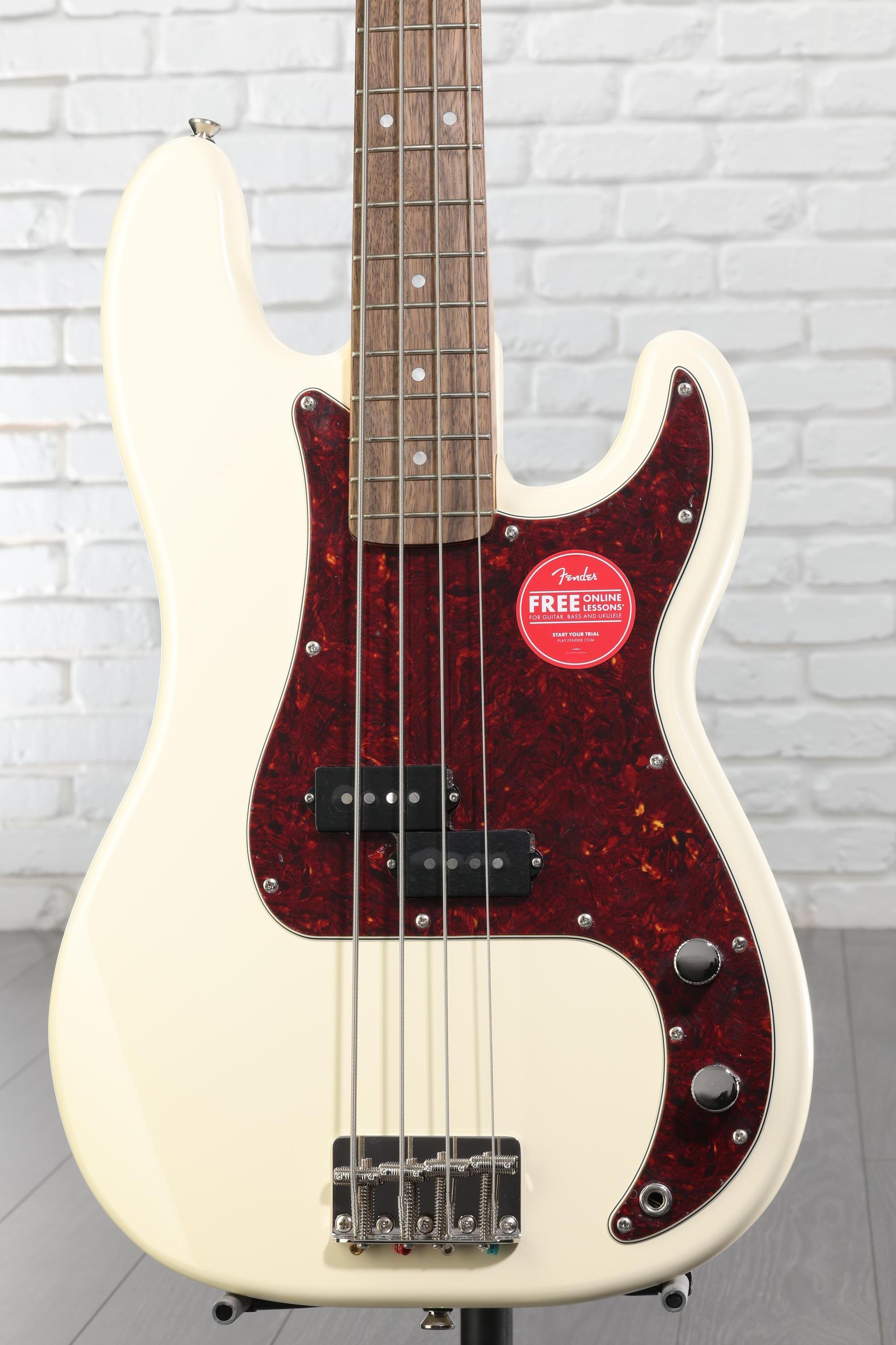 Squier Classic Vibe '60s Precision Bass - Olympic White | Sweetwater