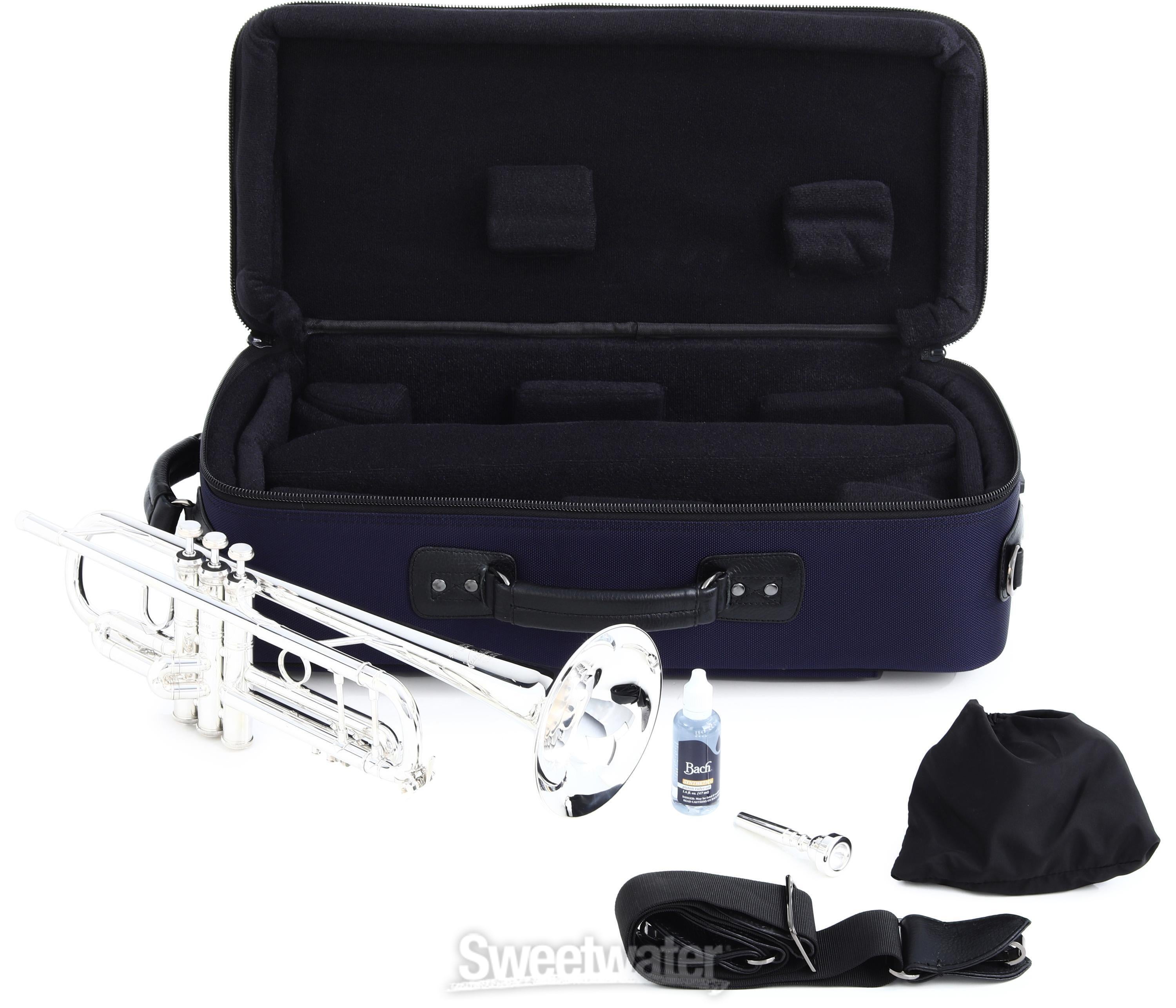 Bach 190S43 Stradivarius Professional Bb Trumpet - Silver Plated