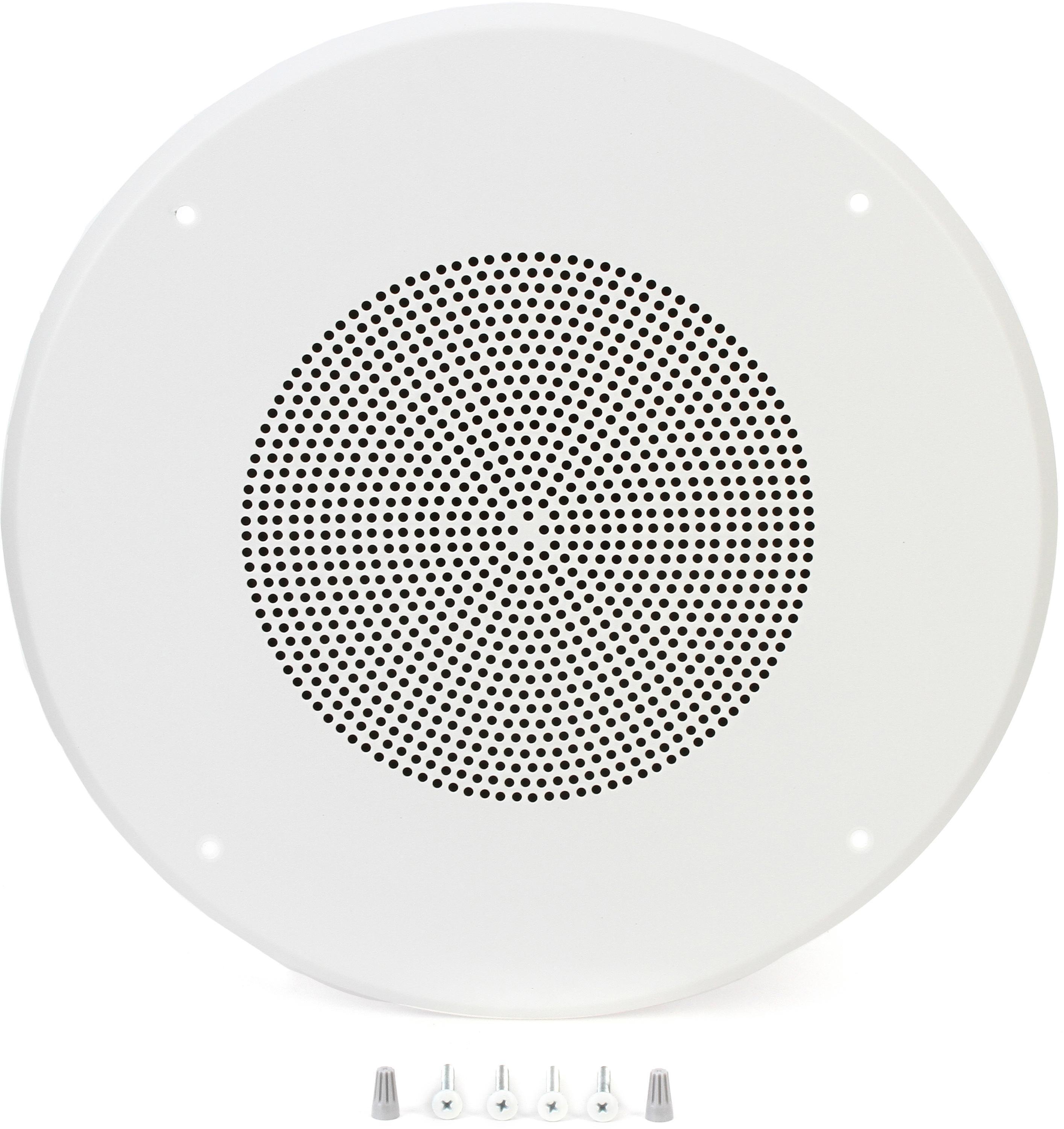 AtlasIED HD70W 8inch Inceiling Speaker White (each) Sweetwater