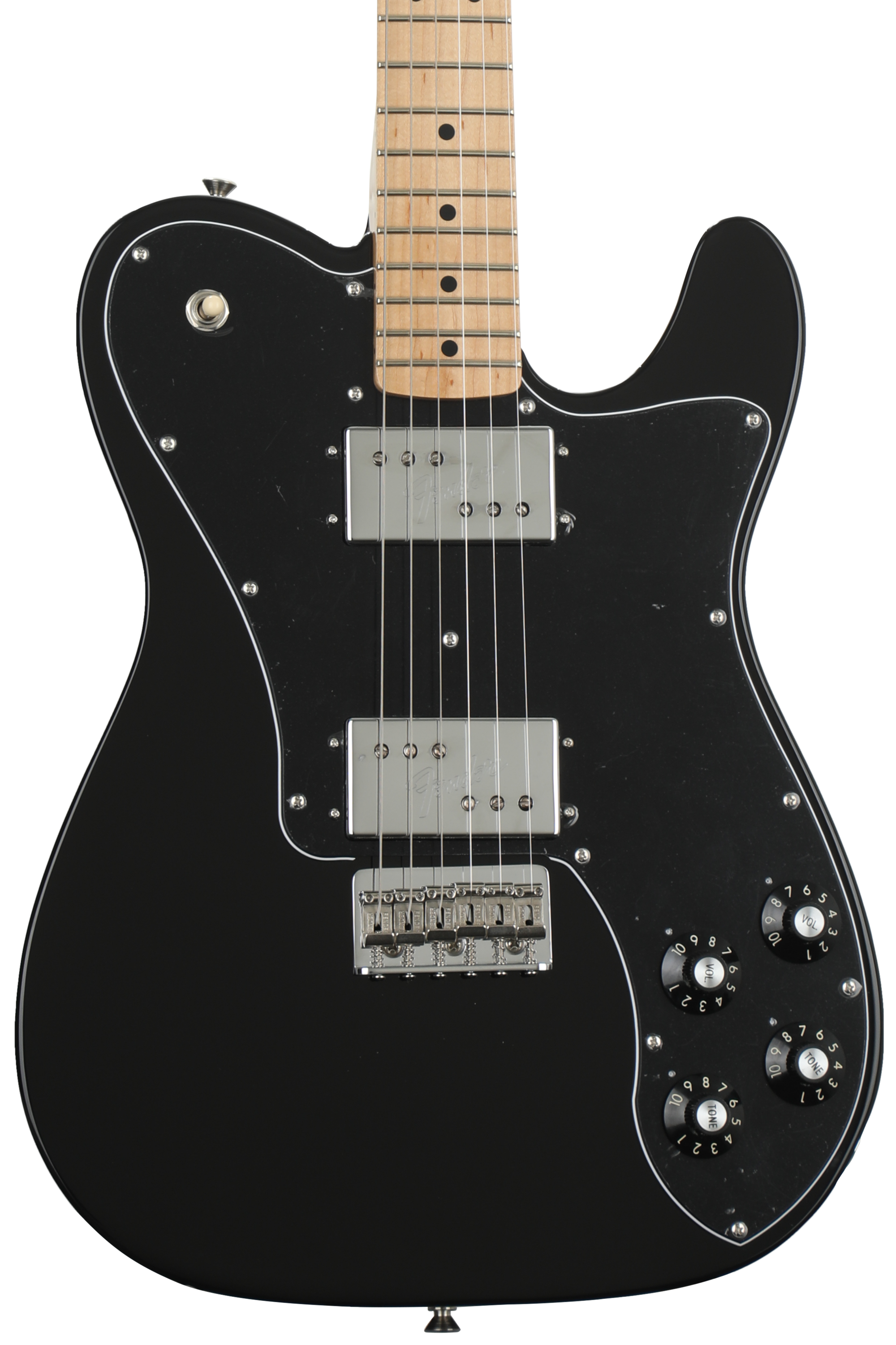 ギター Fender '72 Telecaster Deluxe Fender '72 Telecaster Deluxe - Black w/ Maple Fingerboard | Sweetwater