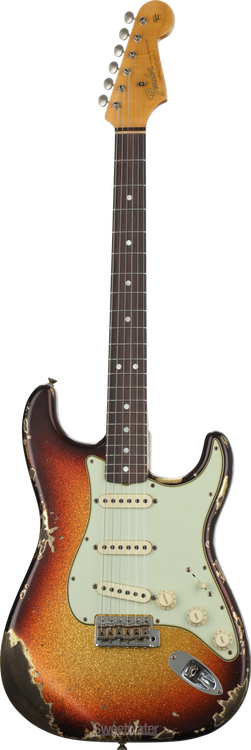 Fender Custom Shop 1965 Stratocaster 3-Tone Burst Sparkle Heavy