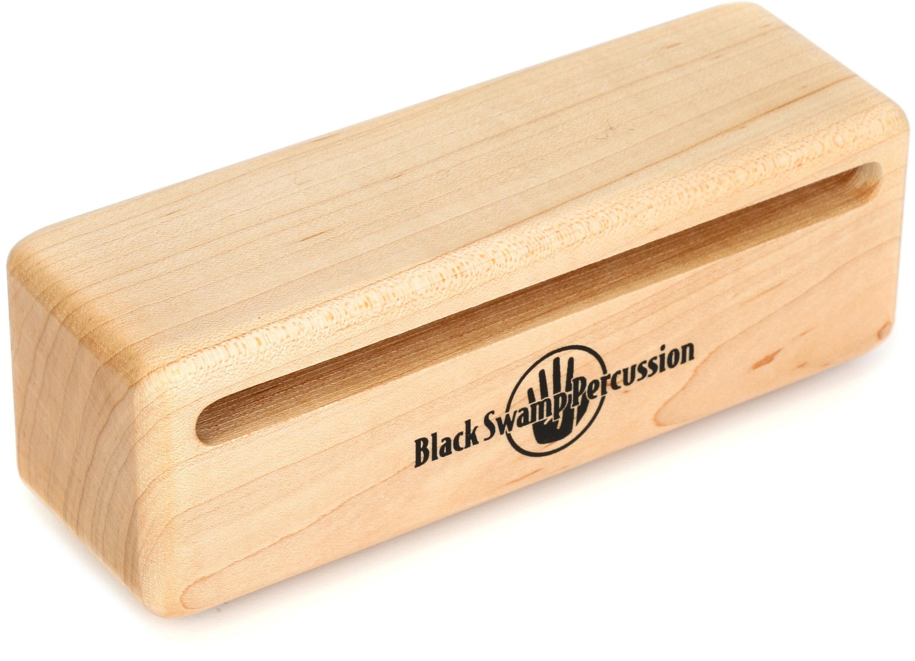 Black Swamp Percussion Grenadillo Castanets with Handles | Sweetwater