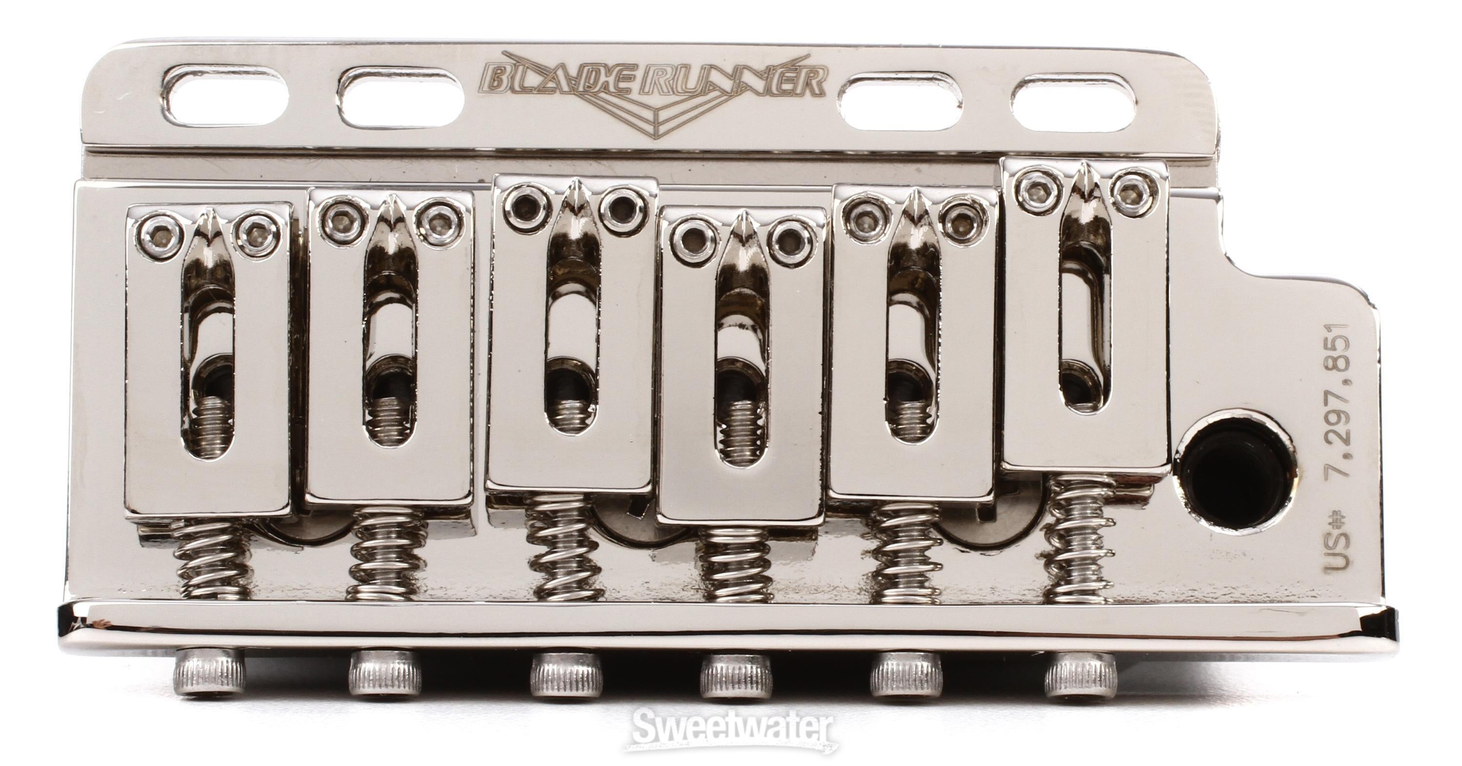 Super-Vee BladeRunner Bridge Kit - 6-screw, Nickel Finish | Sweetwater