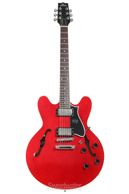 Heritage Standard H-535 Semi-hollowbody Electric Guitar - Trans