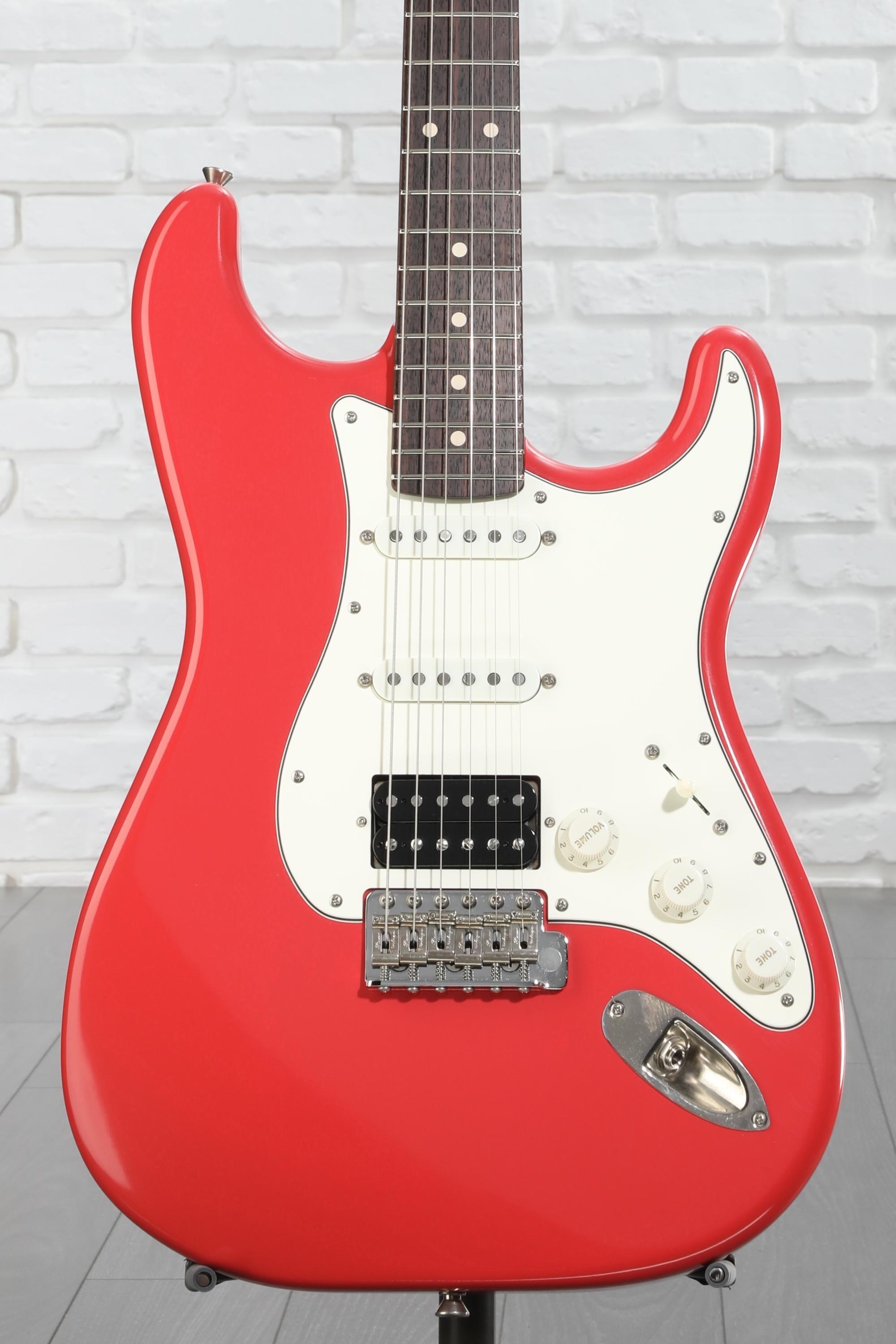 ギター Xotic XSC-2 LPB Xotic XSC-2 California Classic Electric Guitar - Fiesta Red
