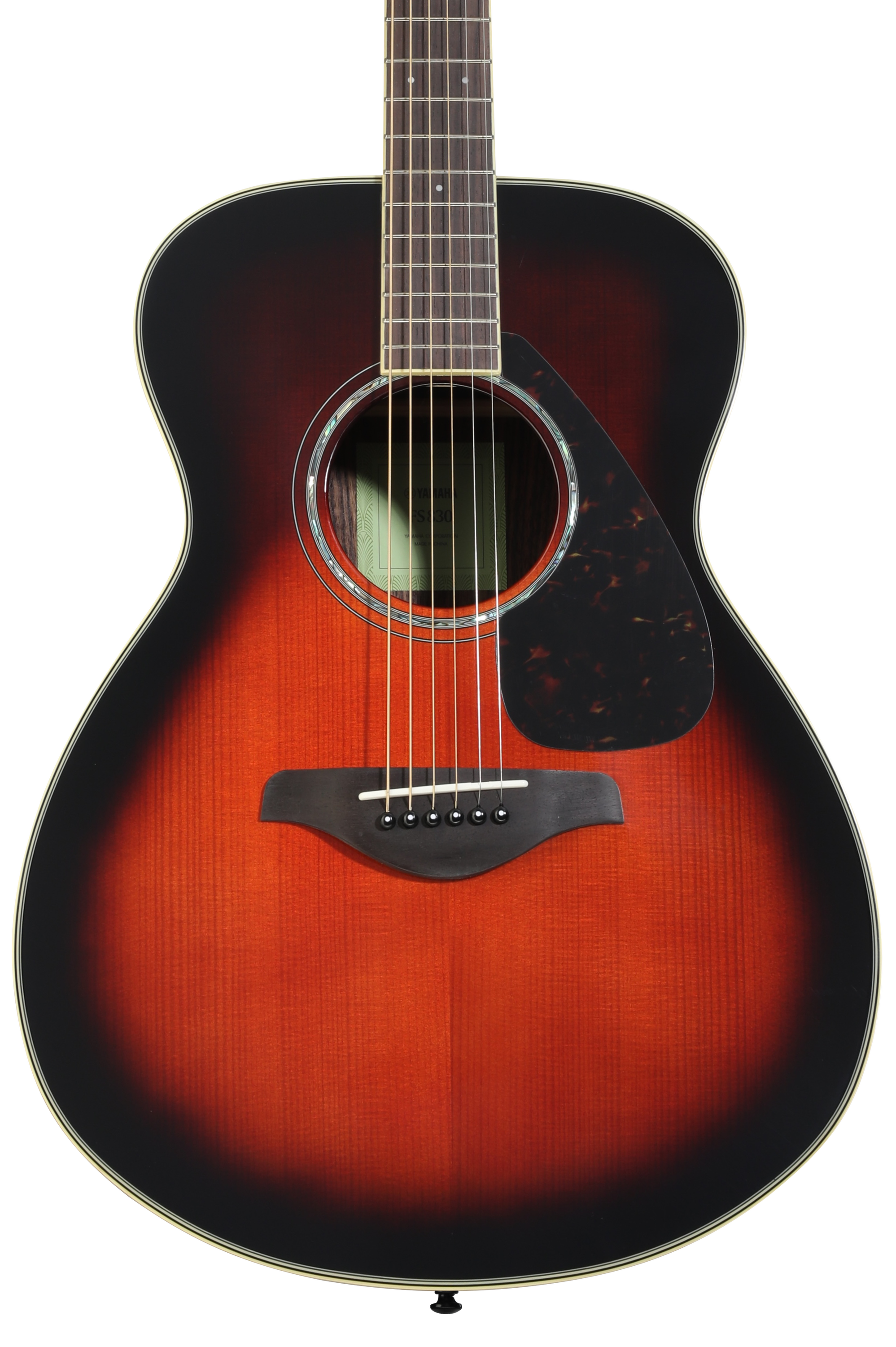Yamaha FS830 Concert Acoustic Guitar - Tobacco Brown Sunburst