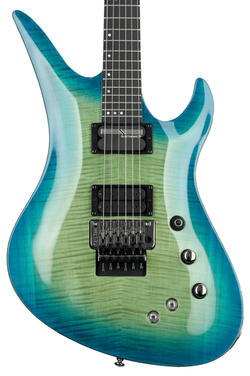 Schecter BlackJack SLS Avenger FR-S - Aquaburst - Sweetwater Exclusive